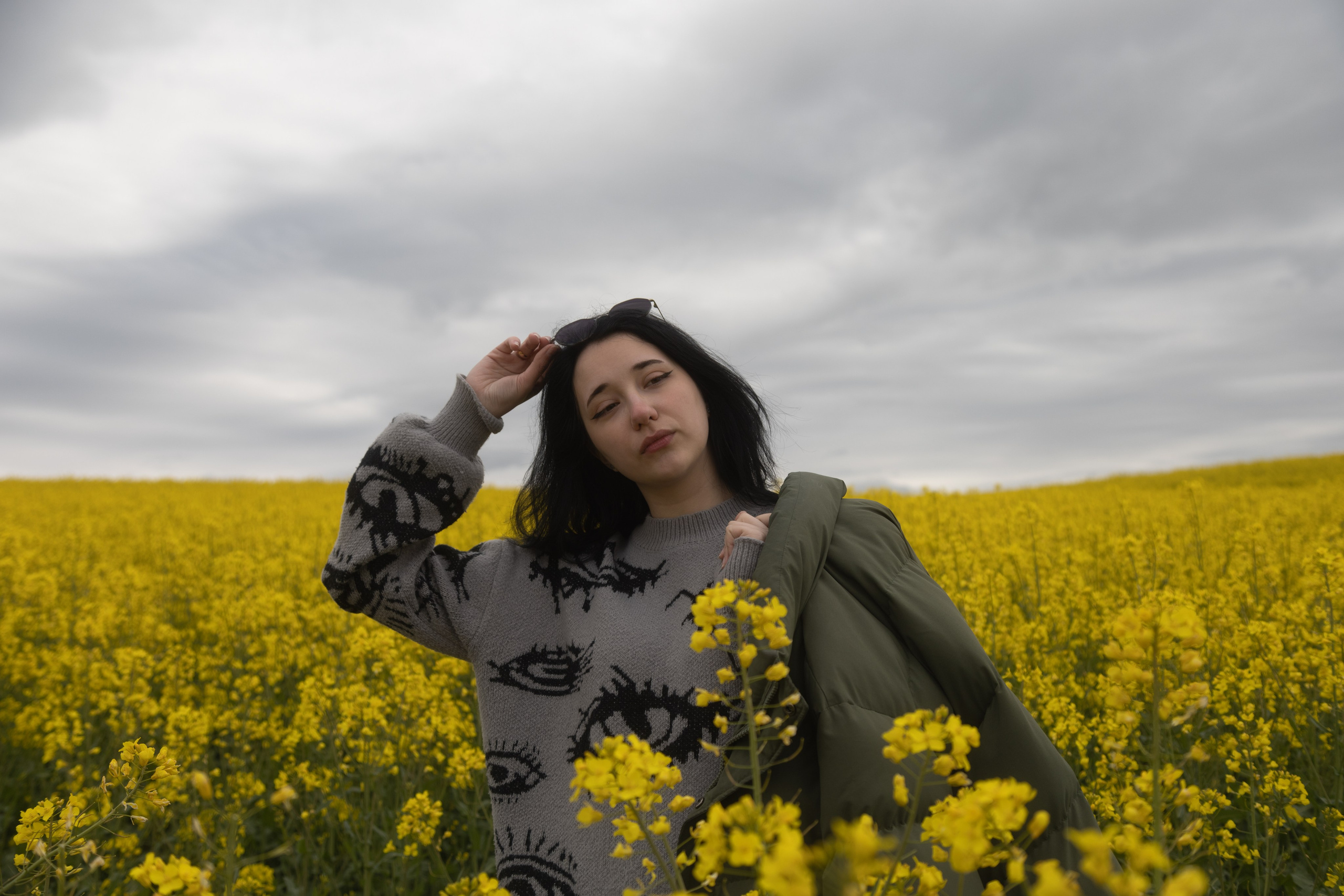 Полина Л — (Рапсовое поле). — Digital Noise —