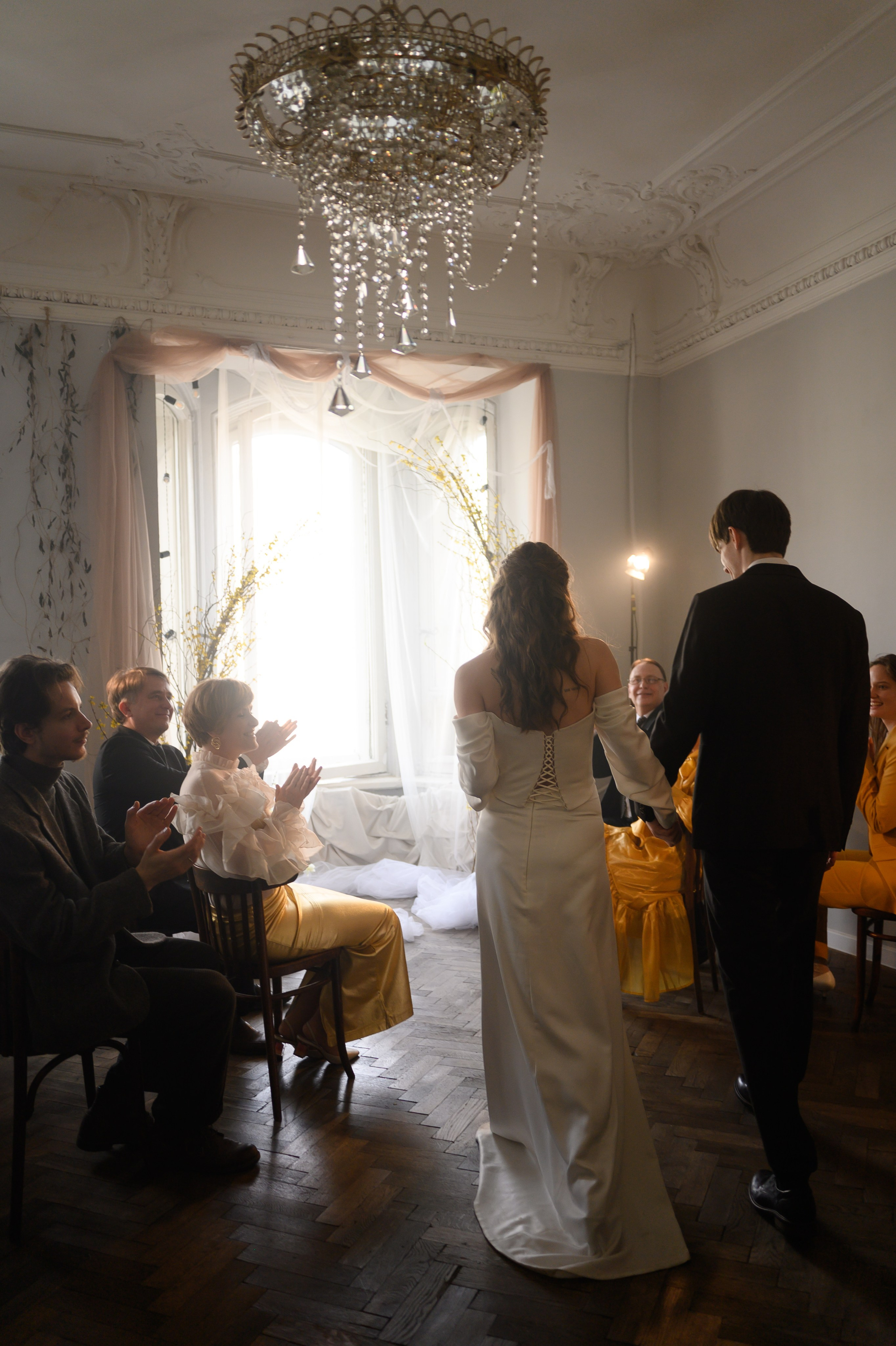 Питерский свадебный ужин и крыши…). Свадебный фотограф Тюмень Анастасия Битная