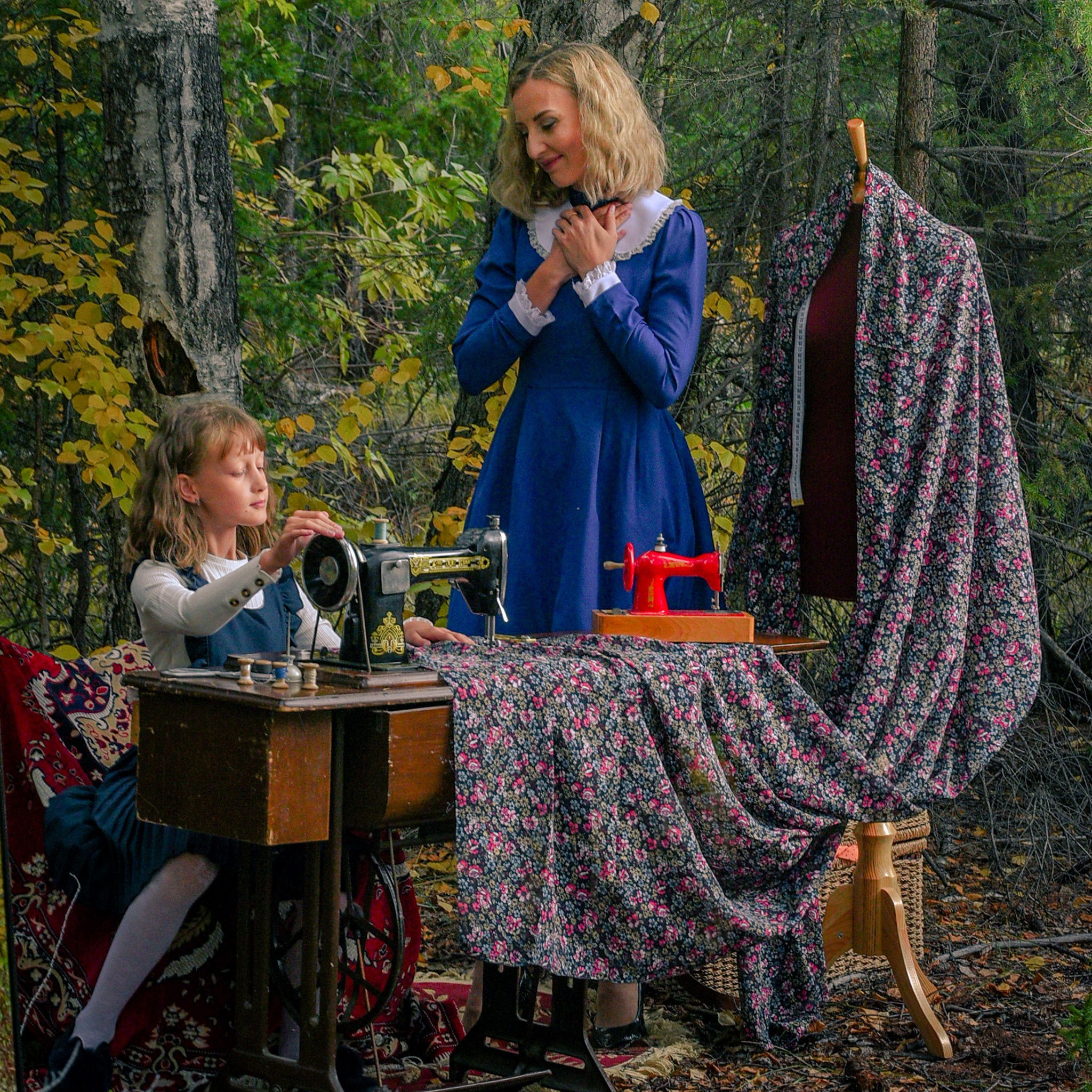 Лесные швеи. Портретный и Репортажный фотограф в Улан-Удэ. Анатолий Разгуляев