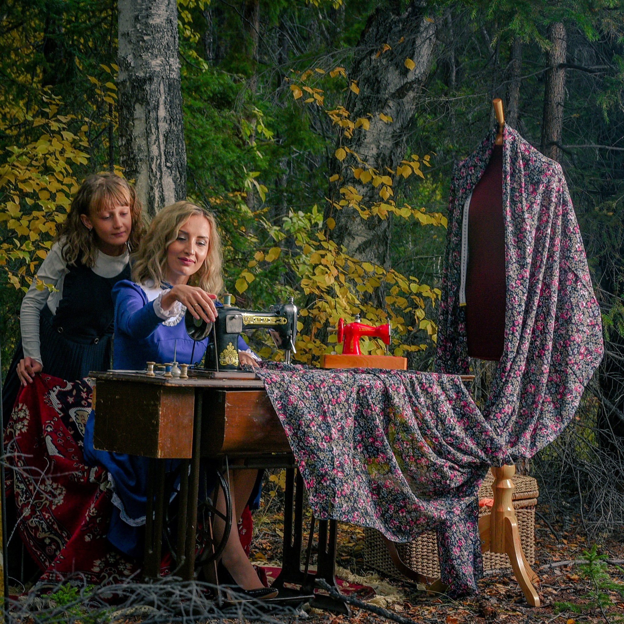 Лесные швеи. Портретный и Репортажный фотограф в Улан-Удэ. Анатолий Разгуляев