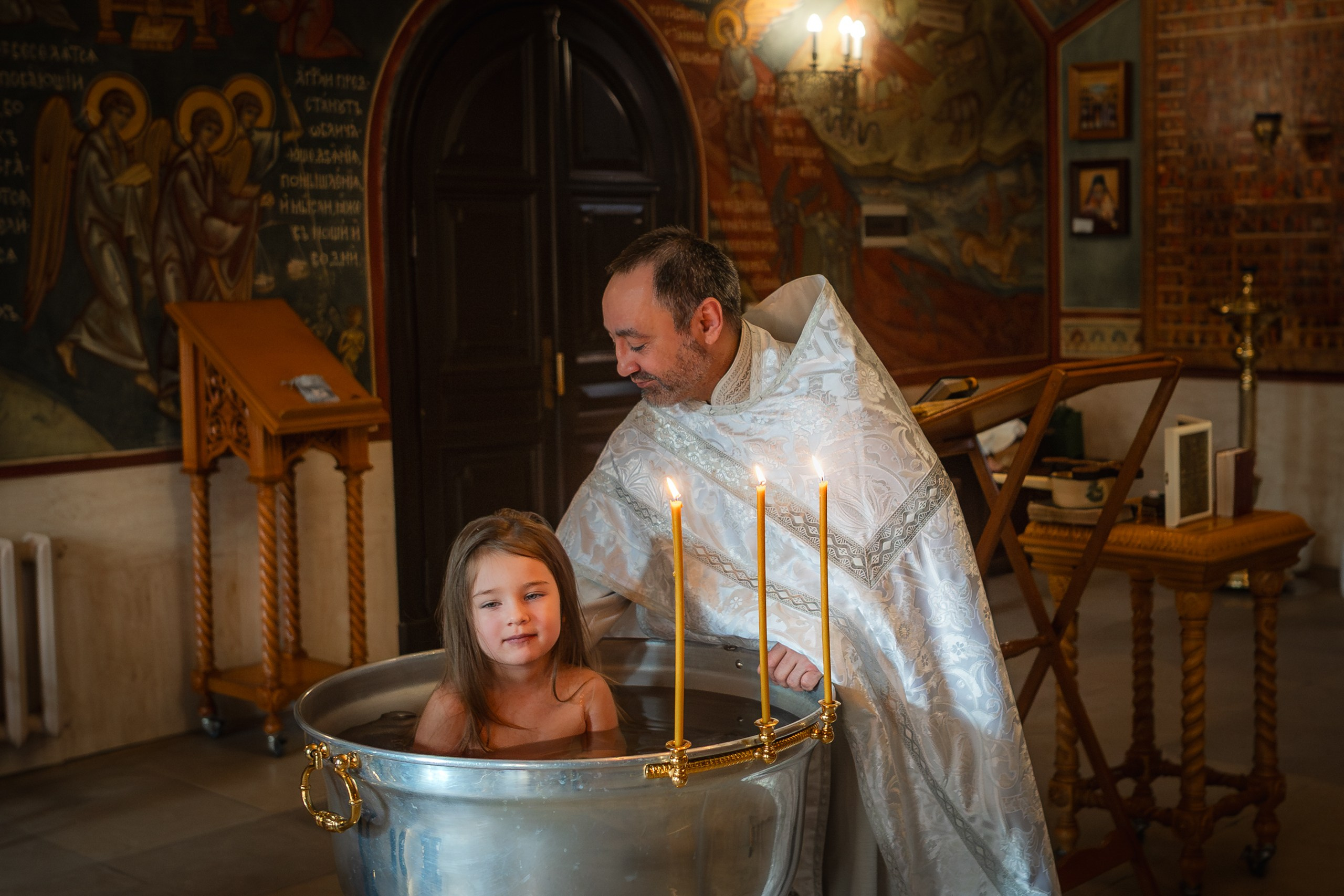 Таинство крещения венчания