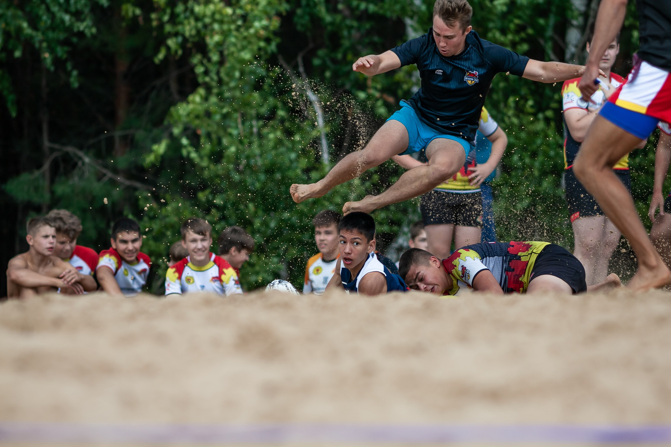 «Кубок «Молота» по пляжному Регби. Фотография