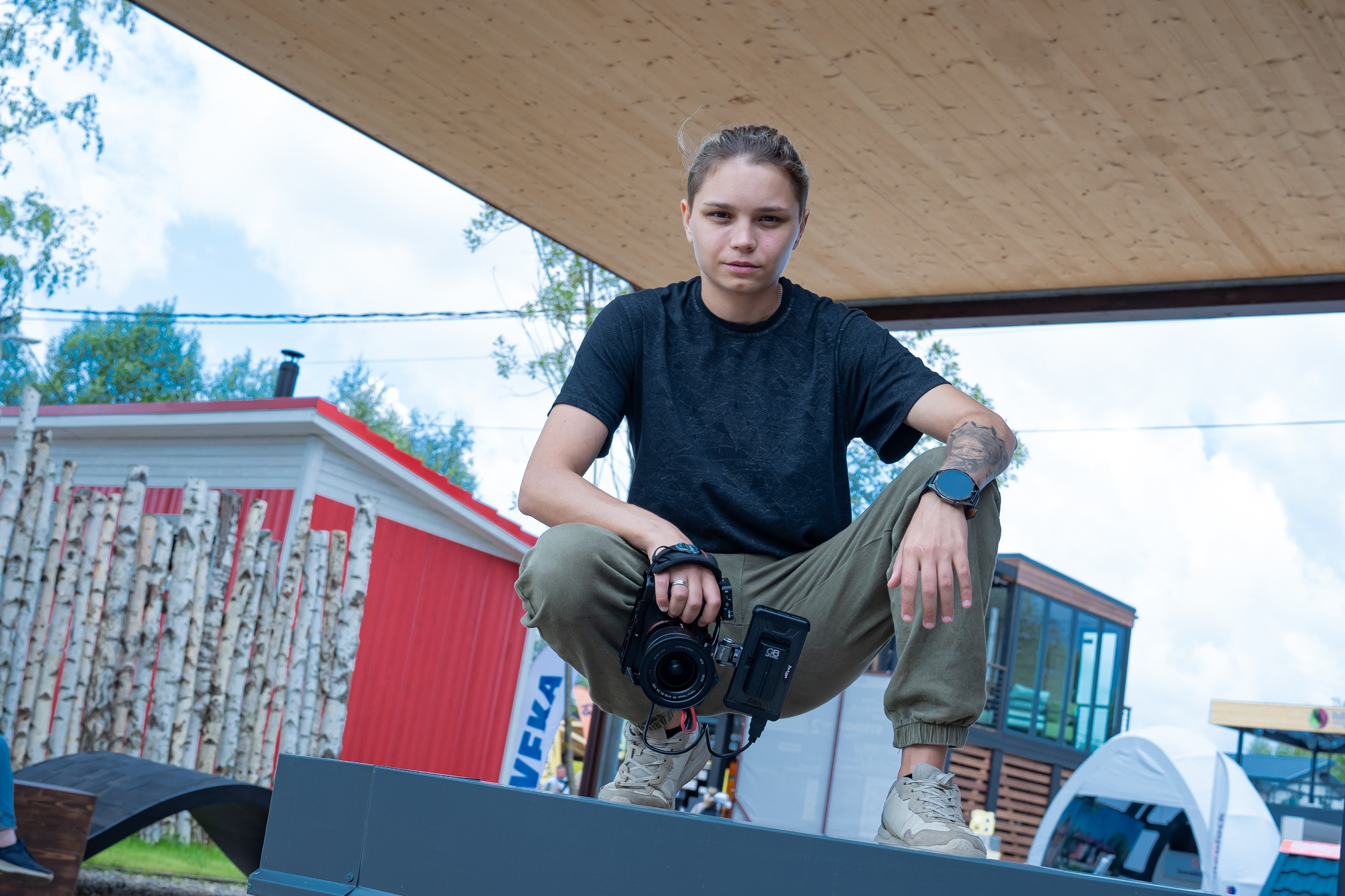 Выставка коттеджных домов Open Village. Фото / Видеосъемка в Москве