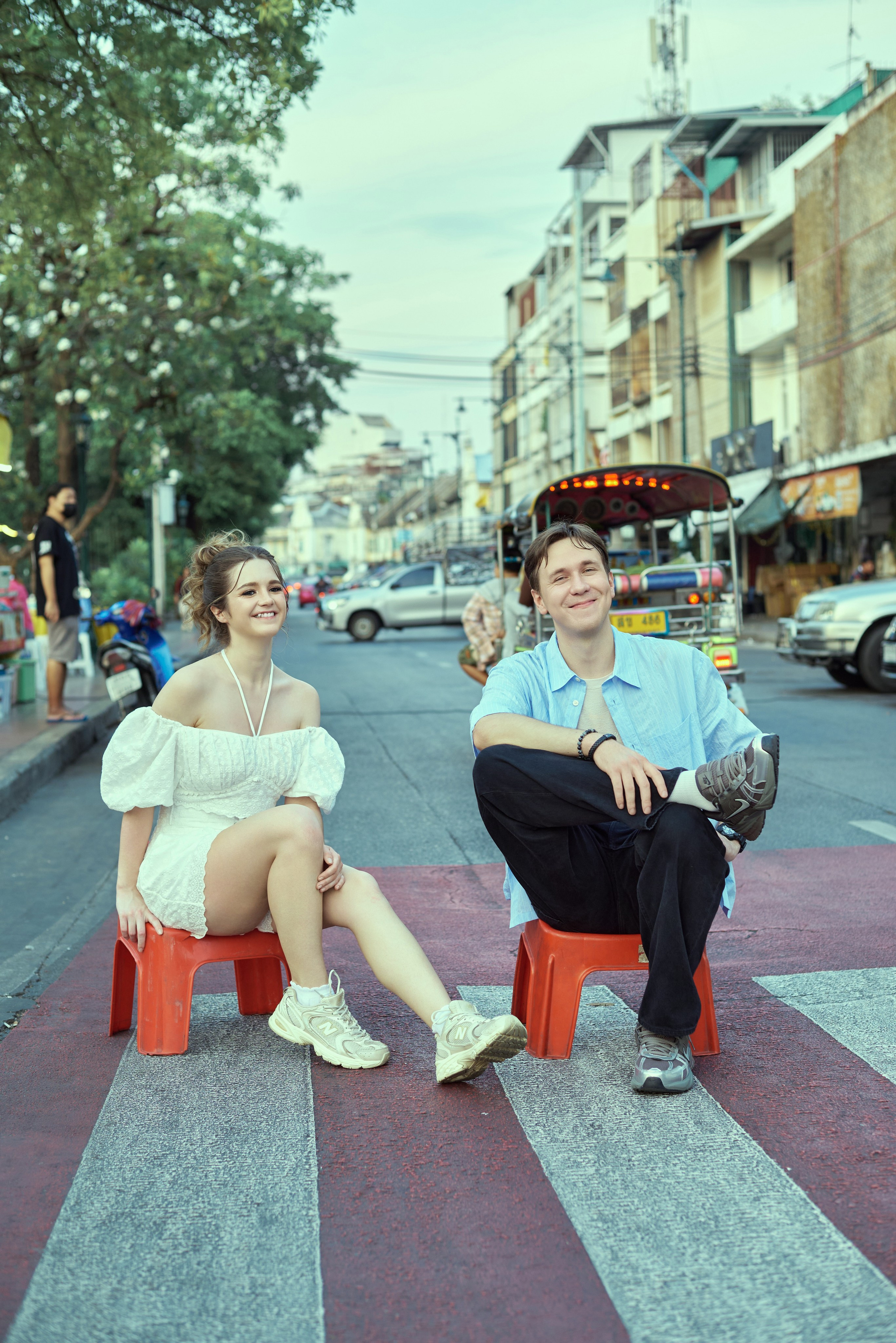 Lovestory photoshoot in Bangkok (story in Flowers market). Photographer Bangkok — Pattaya | фотограф Бангкок — Паттайа