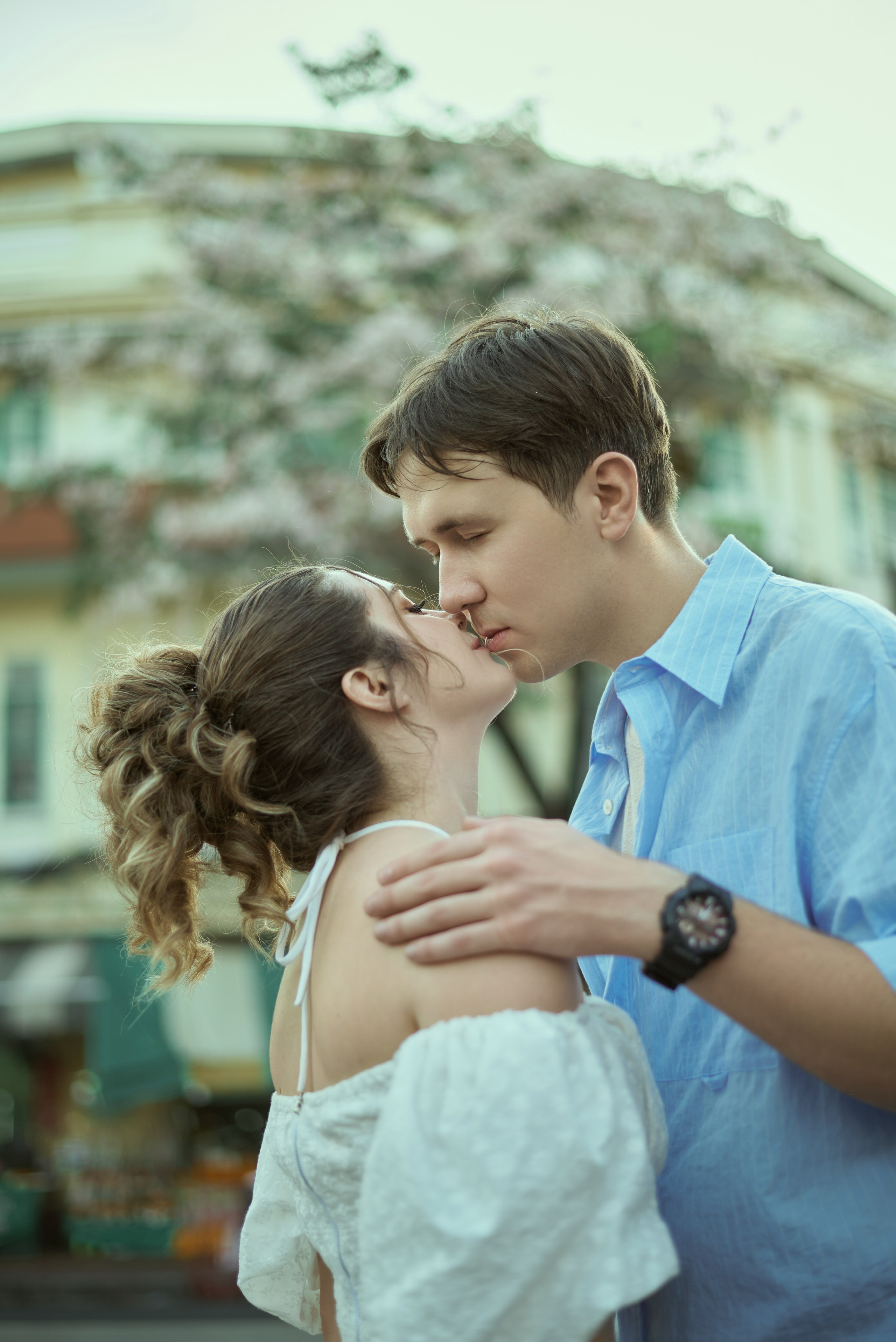 Lovestory photoshoot in Bangkok (story in Flowers market). Photographer Bangkok — Pattaya | фотограф Бангкок — Паттайа