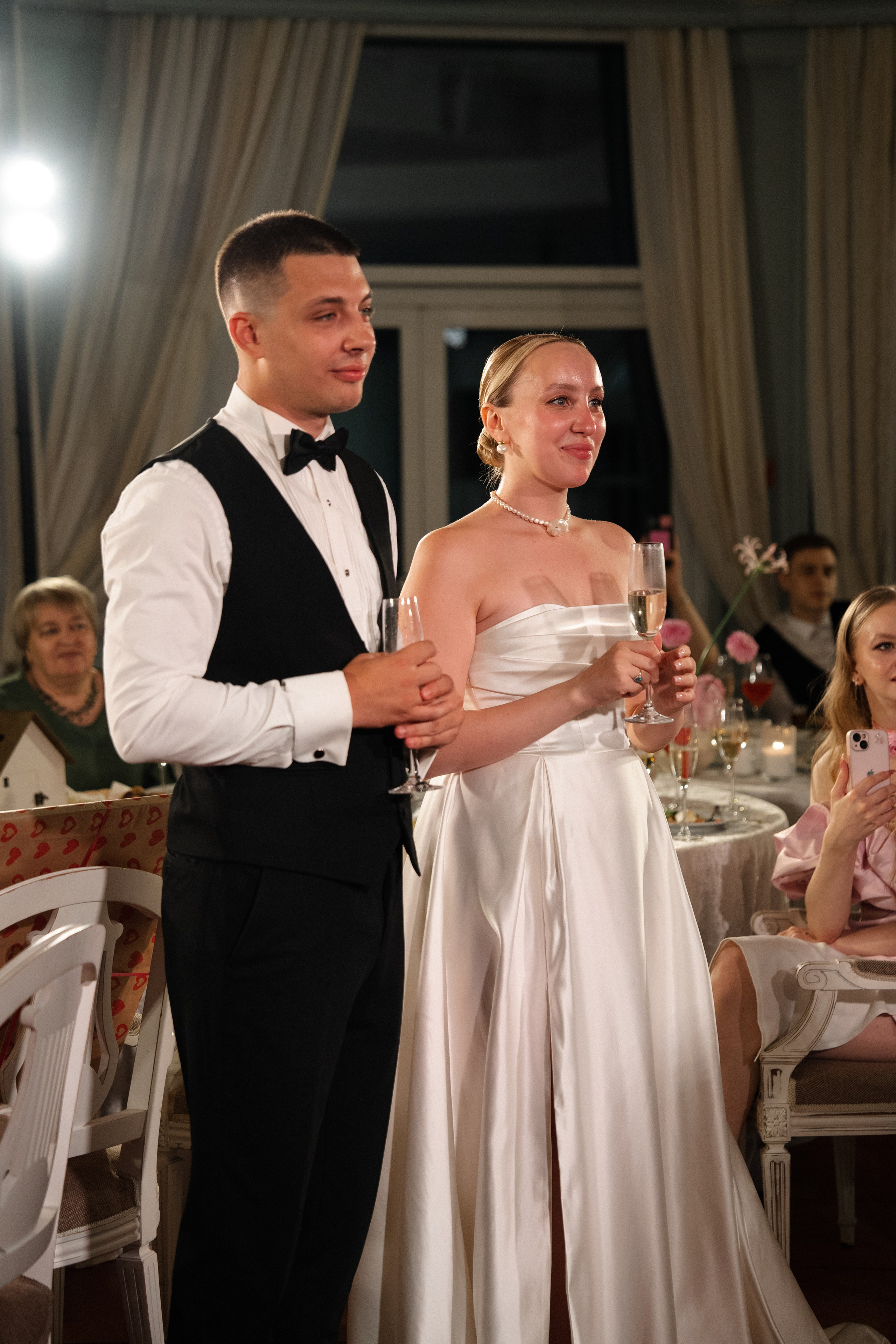 Юлия & Максим. Уютная свадьба в стиле современная классика на заливе. Свадебный фотограф организатор в Санкт-Петербурге Ассоль Опарина