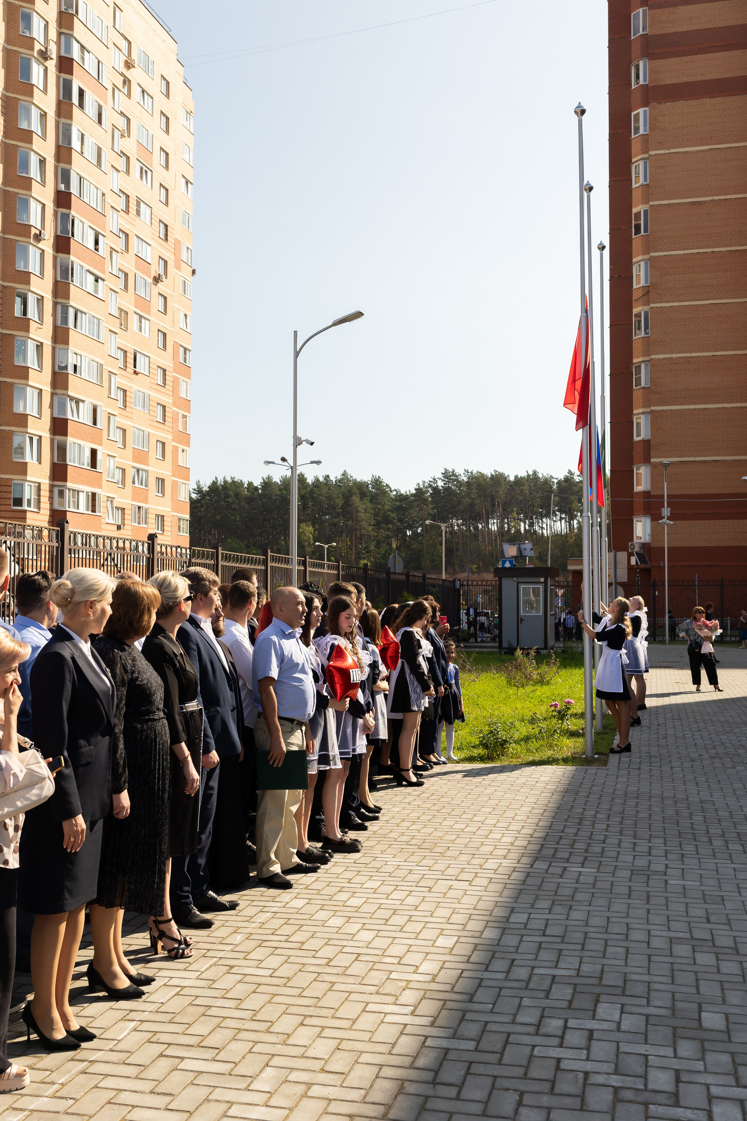 Линейка 1 сентября. Профессиональный Фотограф в Москве Андрей Славнов