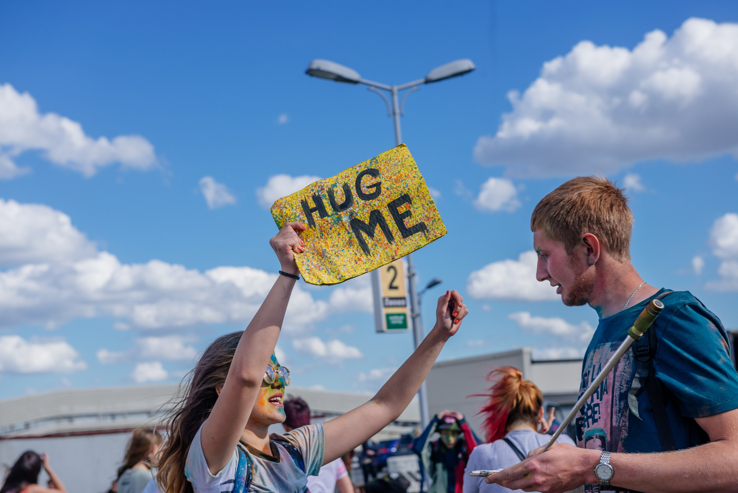 Фестиваль красок Holi. Москва, МО. Фотограф LANA STIL. Семейный, репортажный фотограф, студия. Женский, мужской портрет. Фотографирую территориально в г. Королев, Москва, МО
