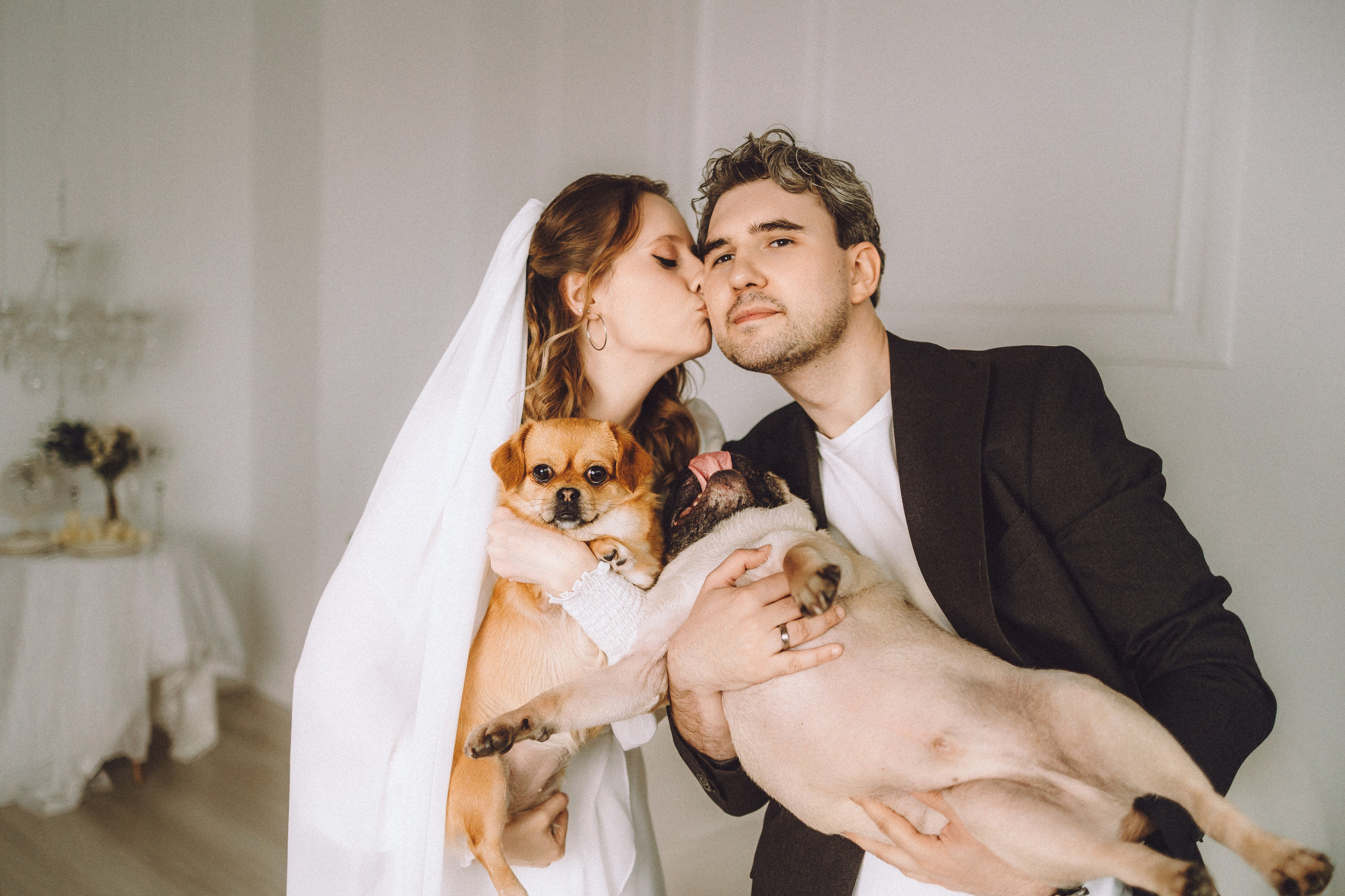 Денис, Василина, Гаврюша и Кнопка