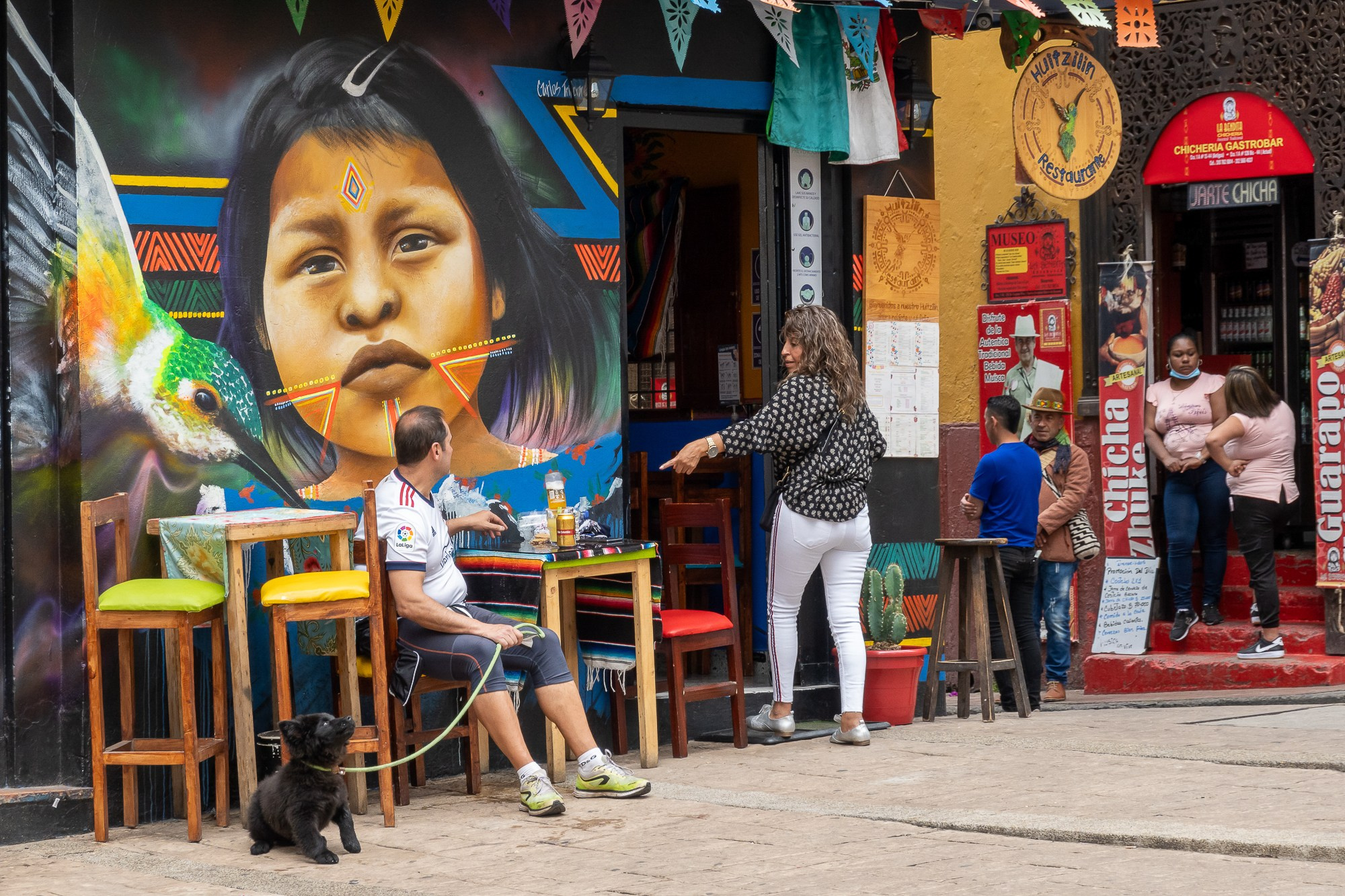 Богота, столица Колумбии. Bogotá, the capital of Colombia. Фотограф Алексей Скоробогатько