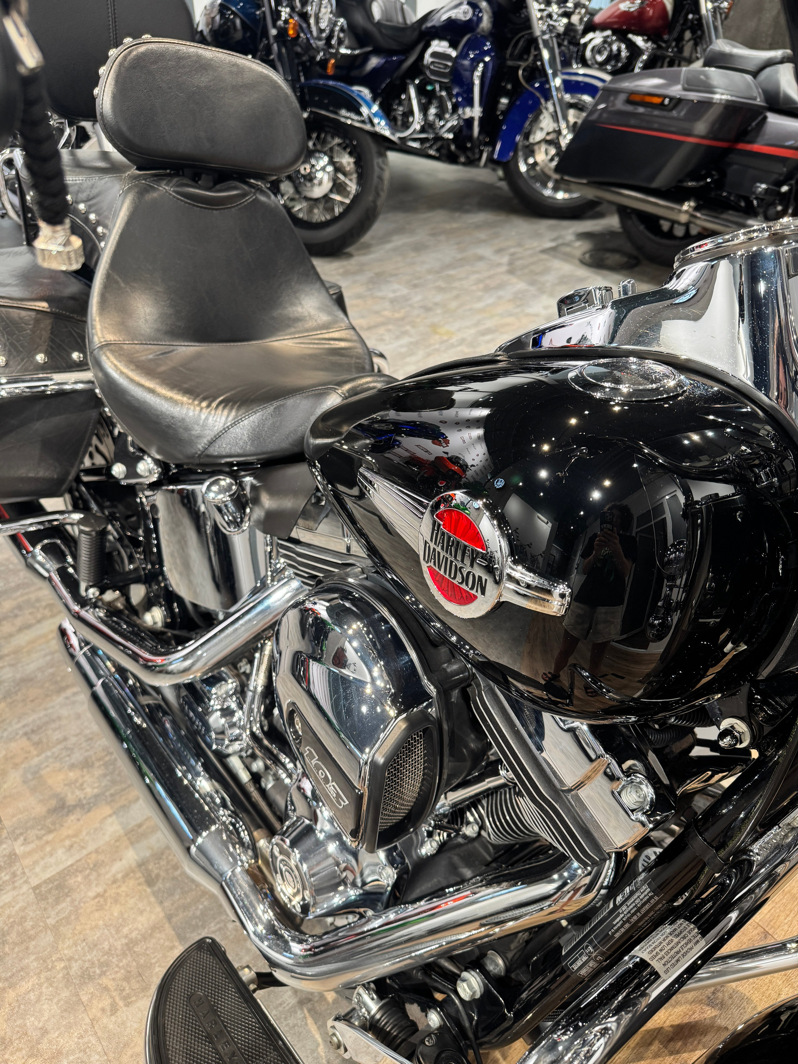 Harley Davidson Дилерский 2015 Heritage Black ABS (Softail) — купить мотоцикл. Hello Davidson, Москва. Только хорошие мотоциклы…