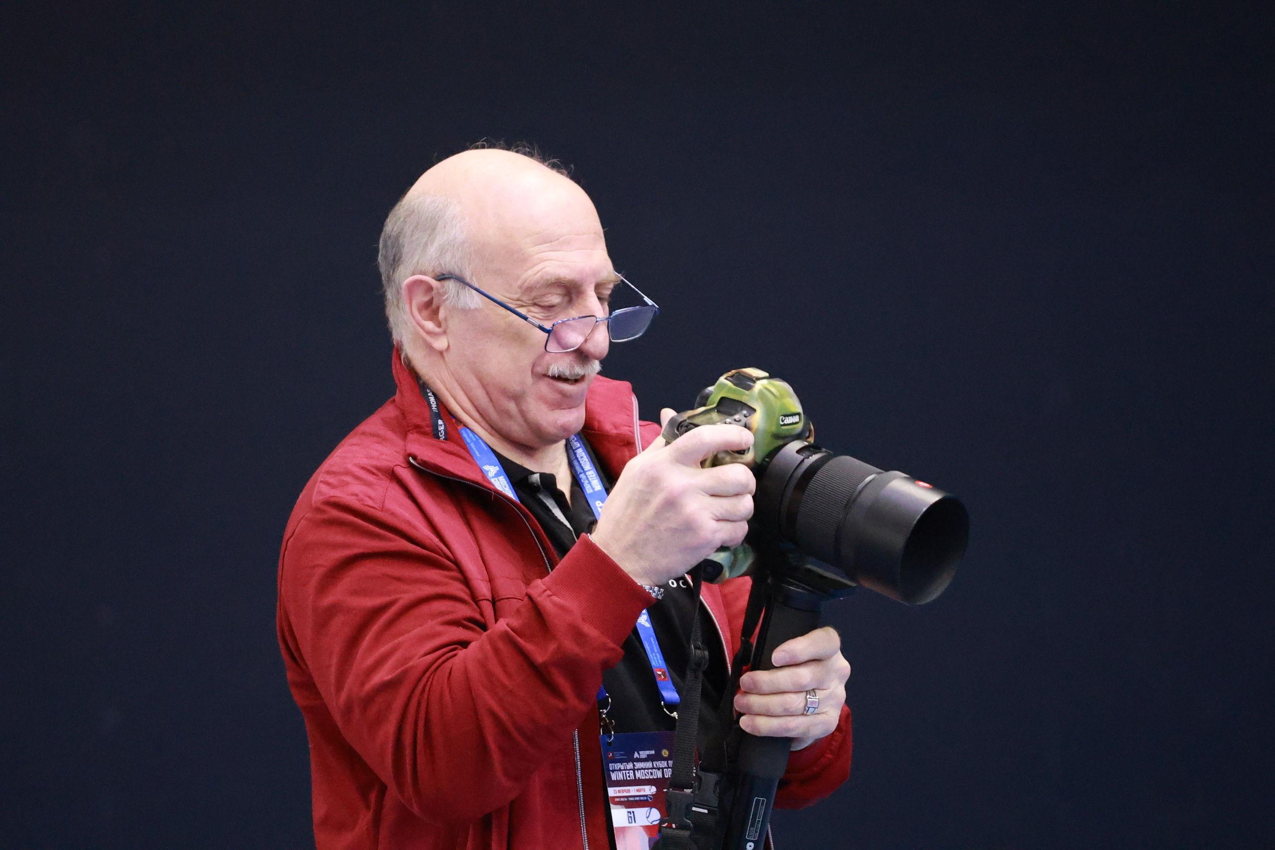 Открытый зимний кубок по теннису Winter Moscow Open 2025. Репортажный фотограф, спортивный фотограф в Москве и области