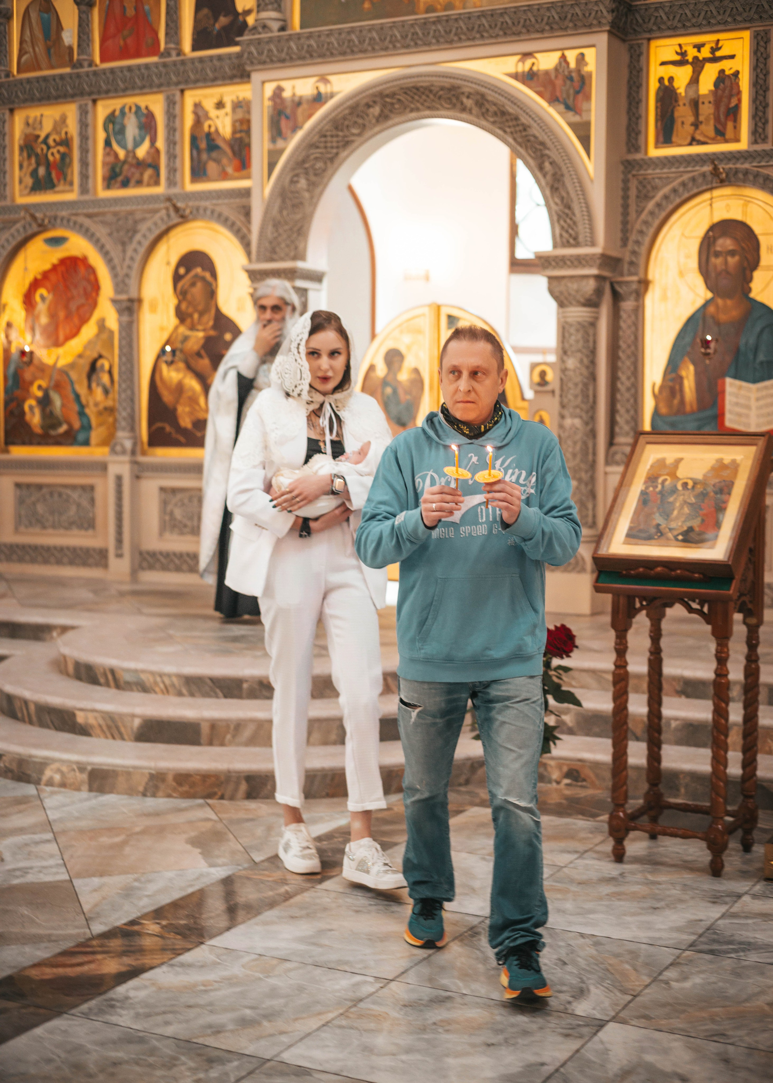 КРЕЩЕНИЕ. Фотосессия новорожденных в Москве и Московской области