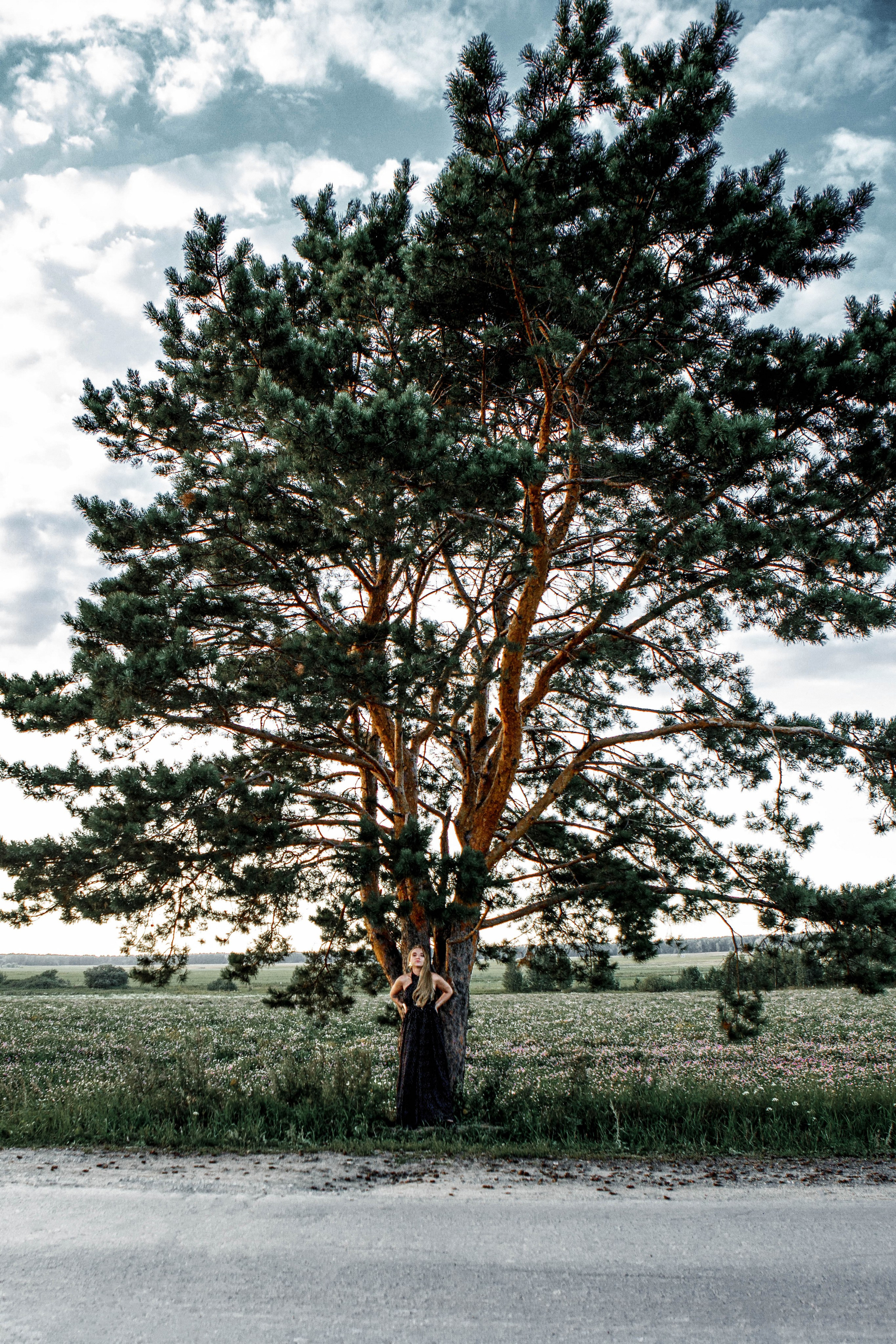 В поле. Фотограф Екатерина Голицына