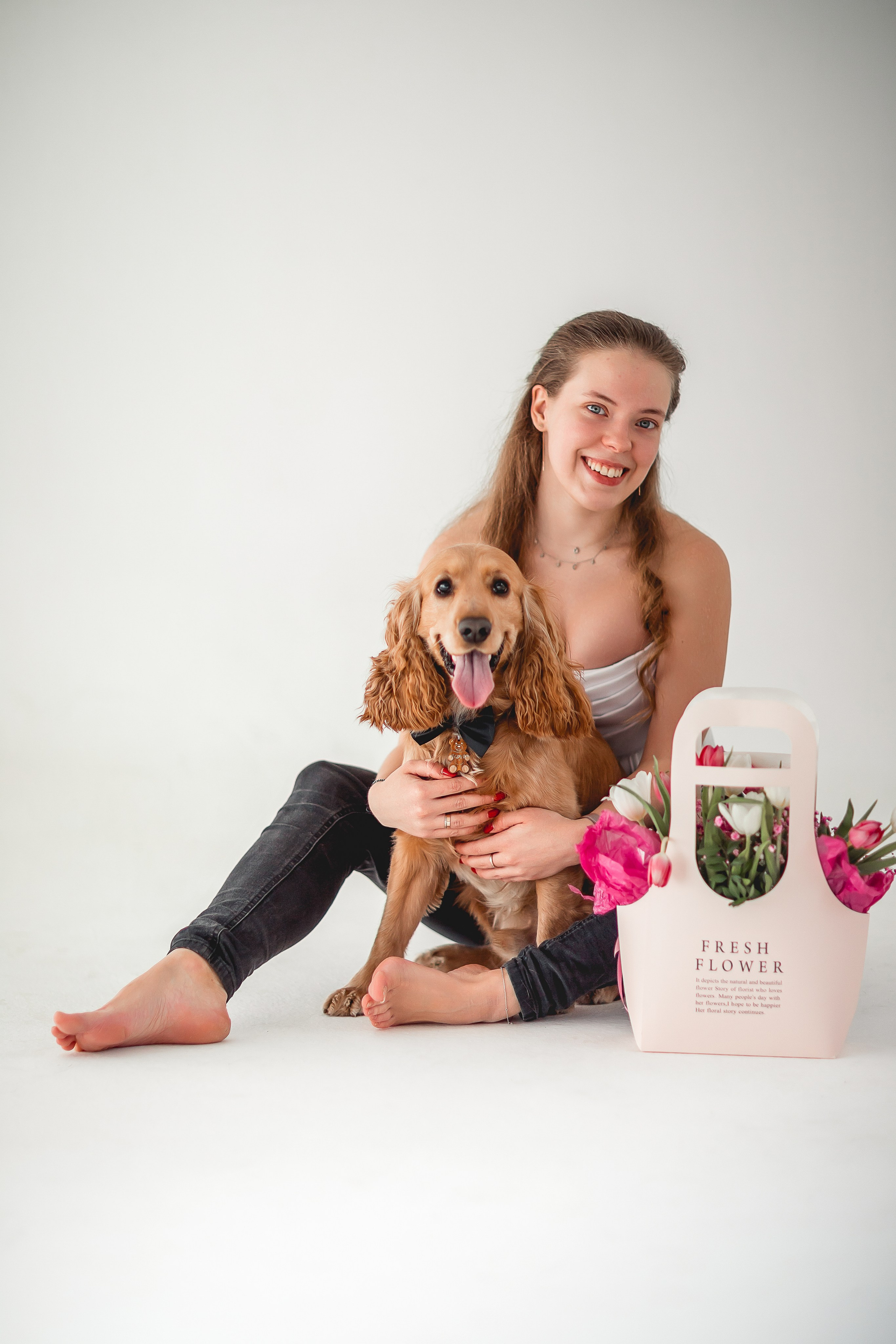 Лада и Барни. Семейный фотограф анималист Мария Крючкова