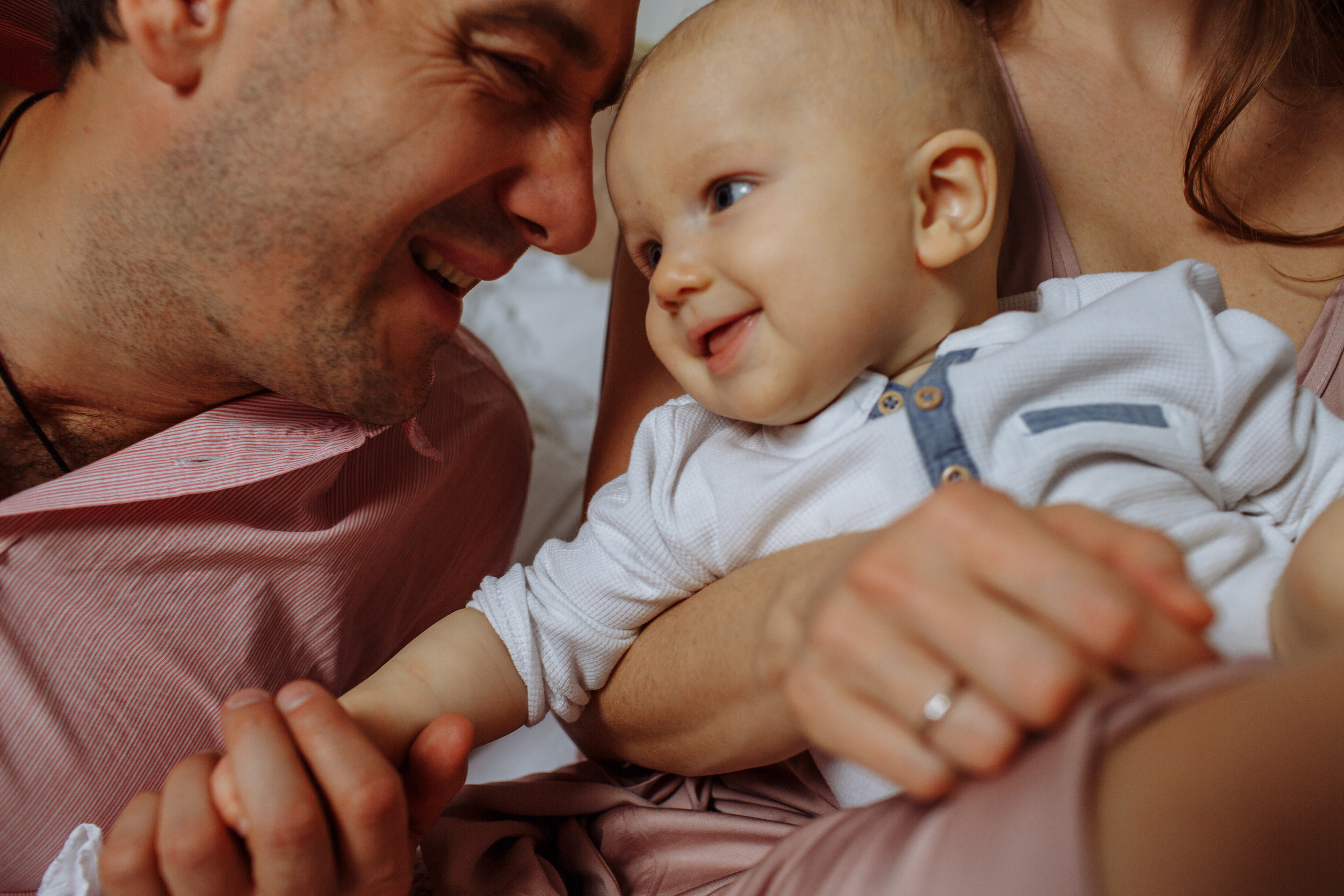 Съёмка таинства кормления