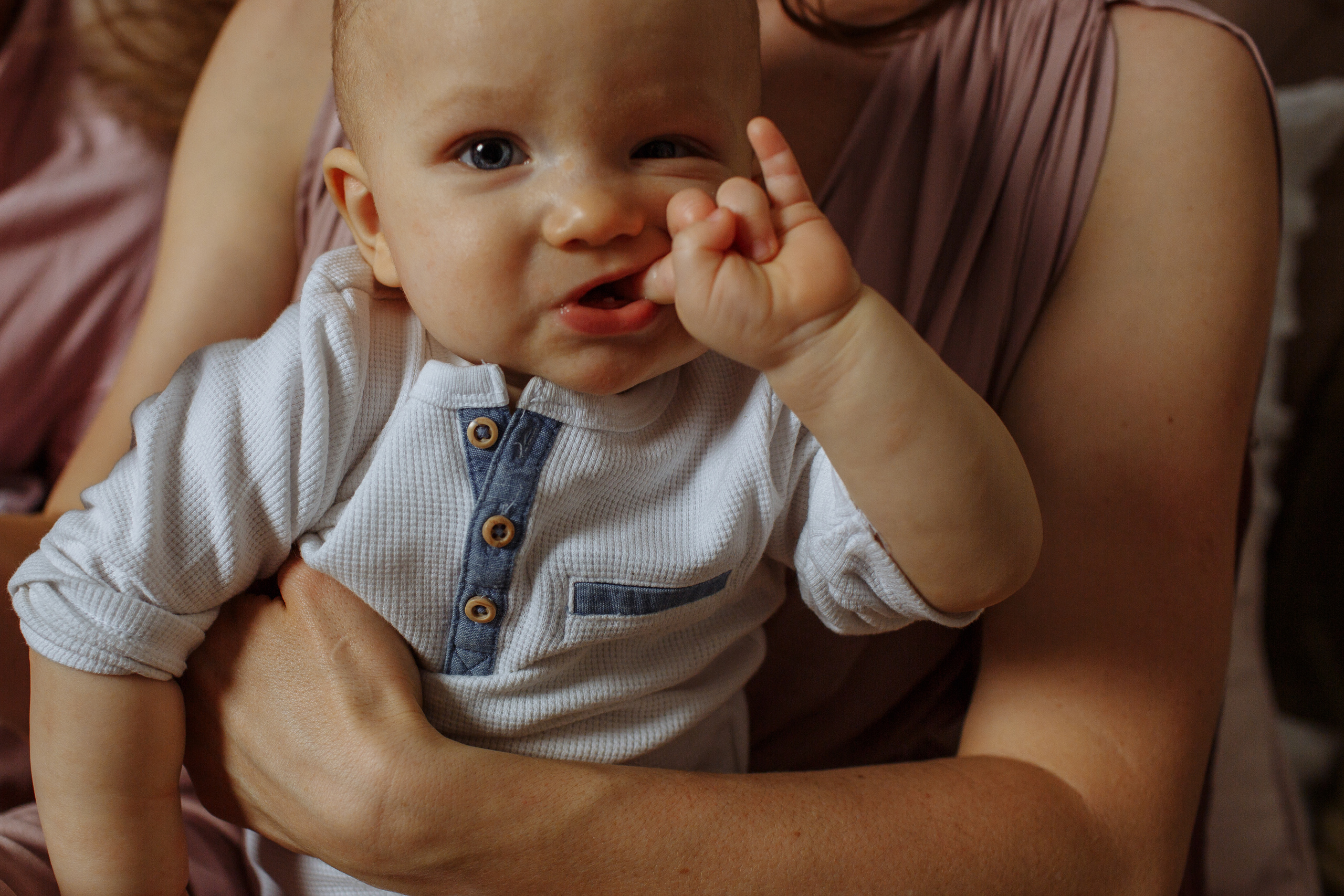 Съёмка таинства кормления