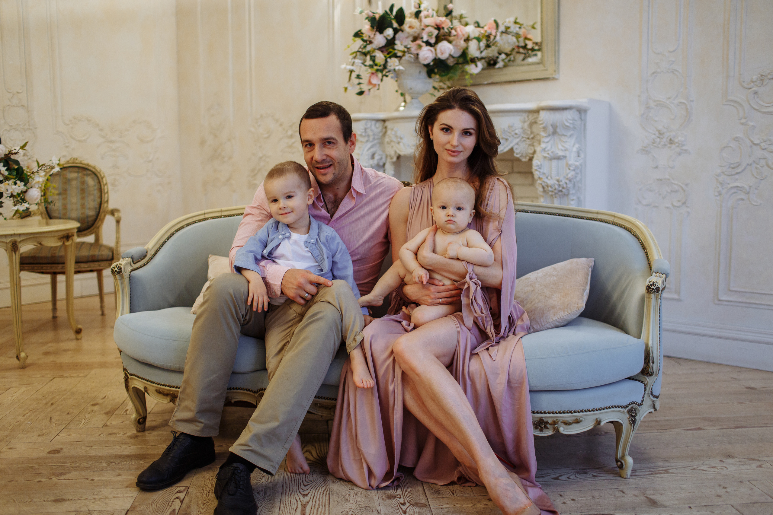 Съёмка таинства кормления