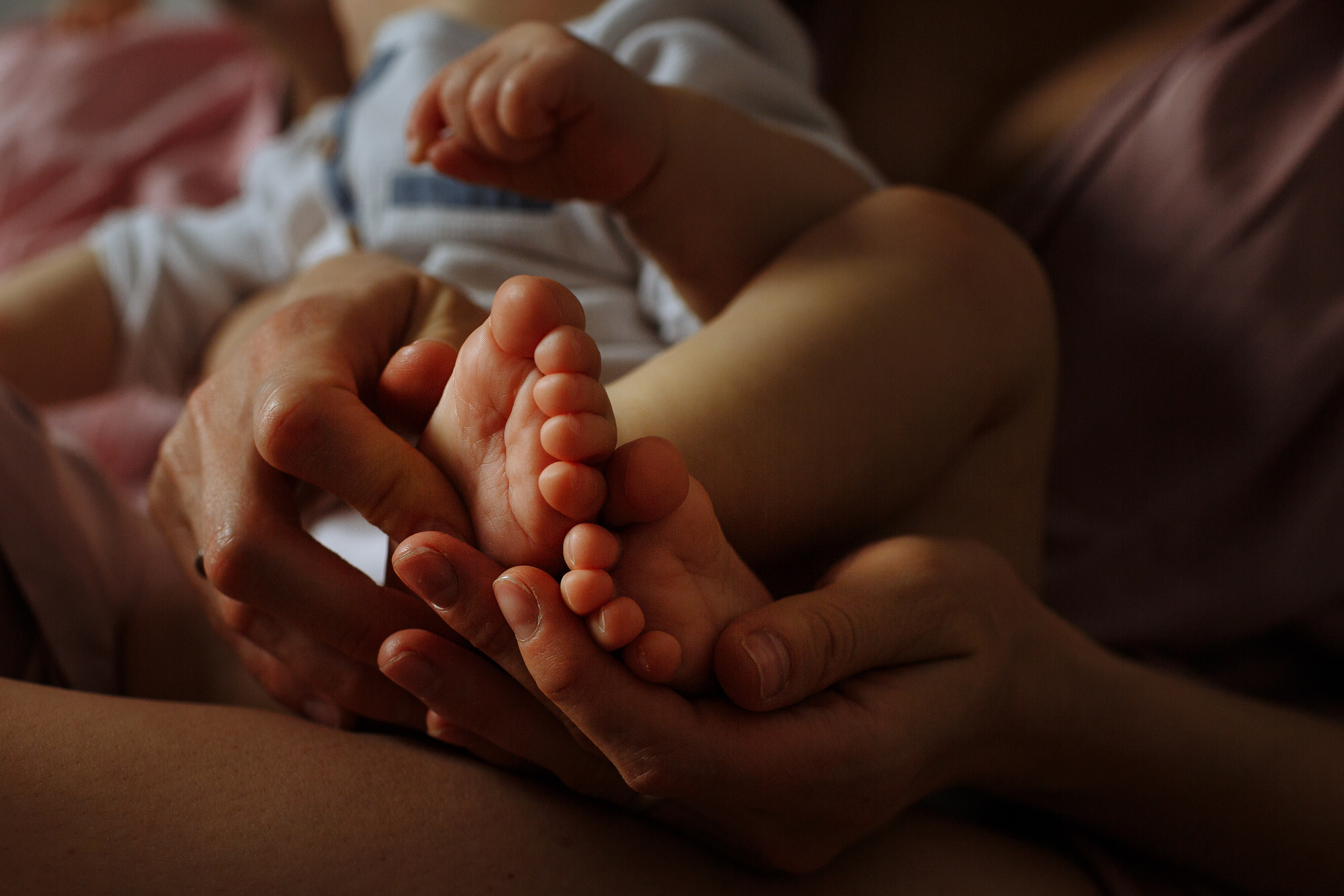 Съёмка таинства кормления