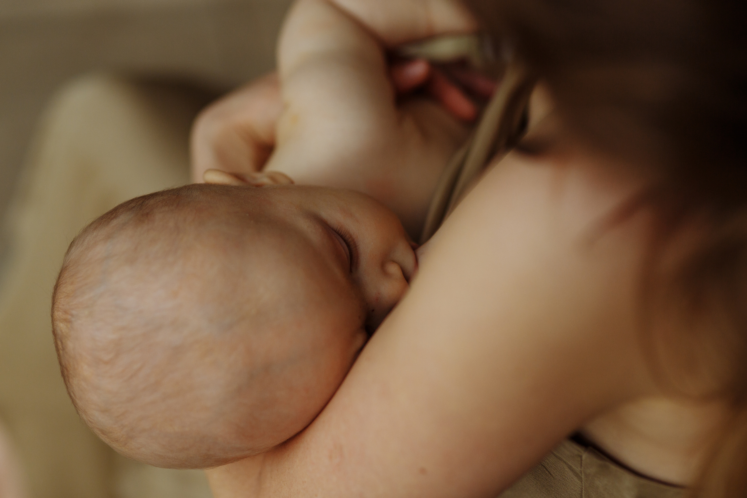 Съёмка таинства кормления