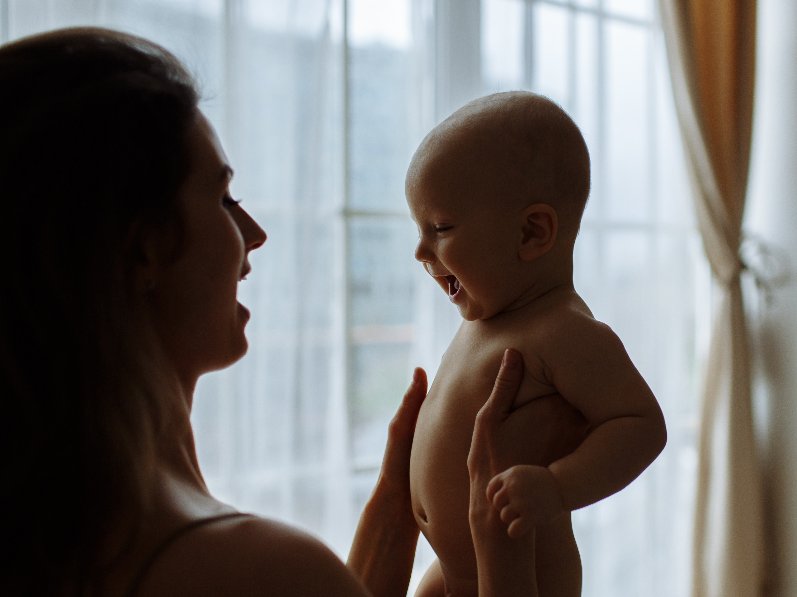 Съёмка таинства кормления