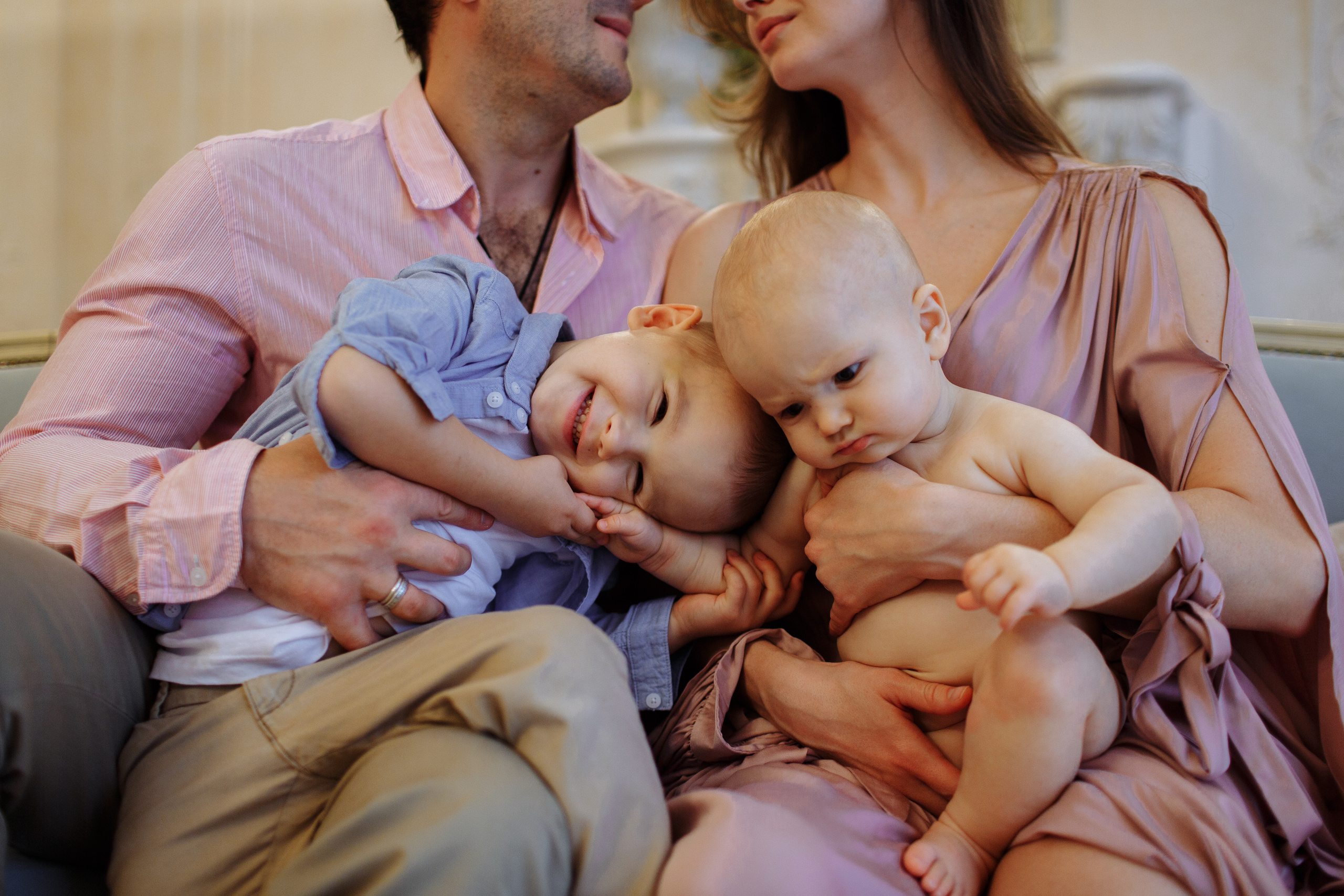 Съёмка таинства кормления