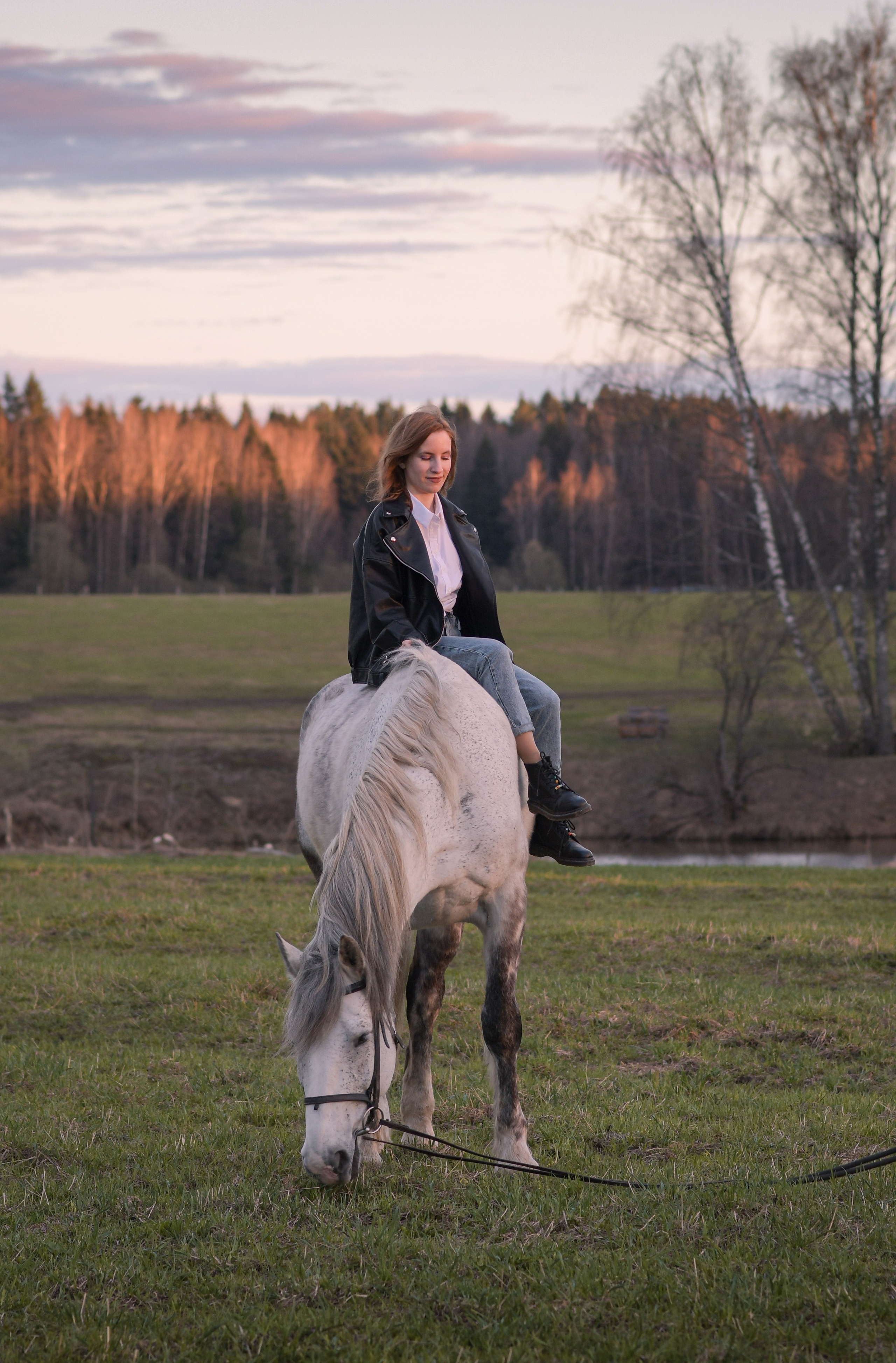 Портретная фотосессия с лошадьми. В созвучии с природой. Фотограф Светлана В. Пронина, Москва