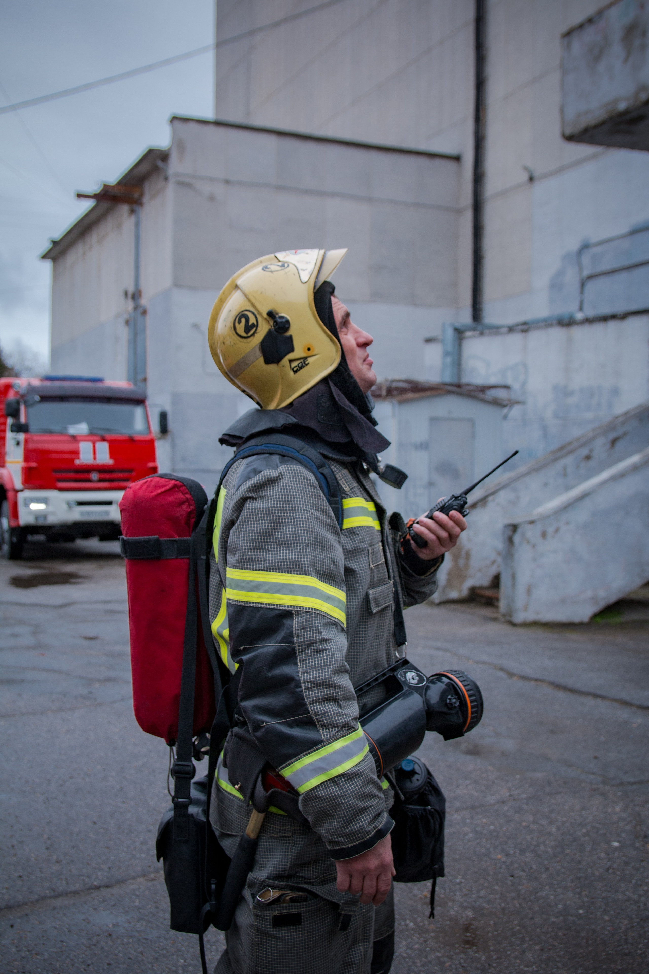 Репортаж «Пожарная тренировка». Ваш фотограф Северск | Томск