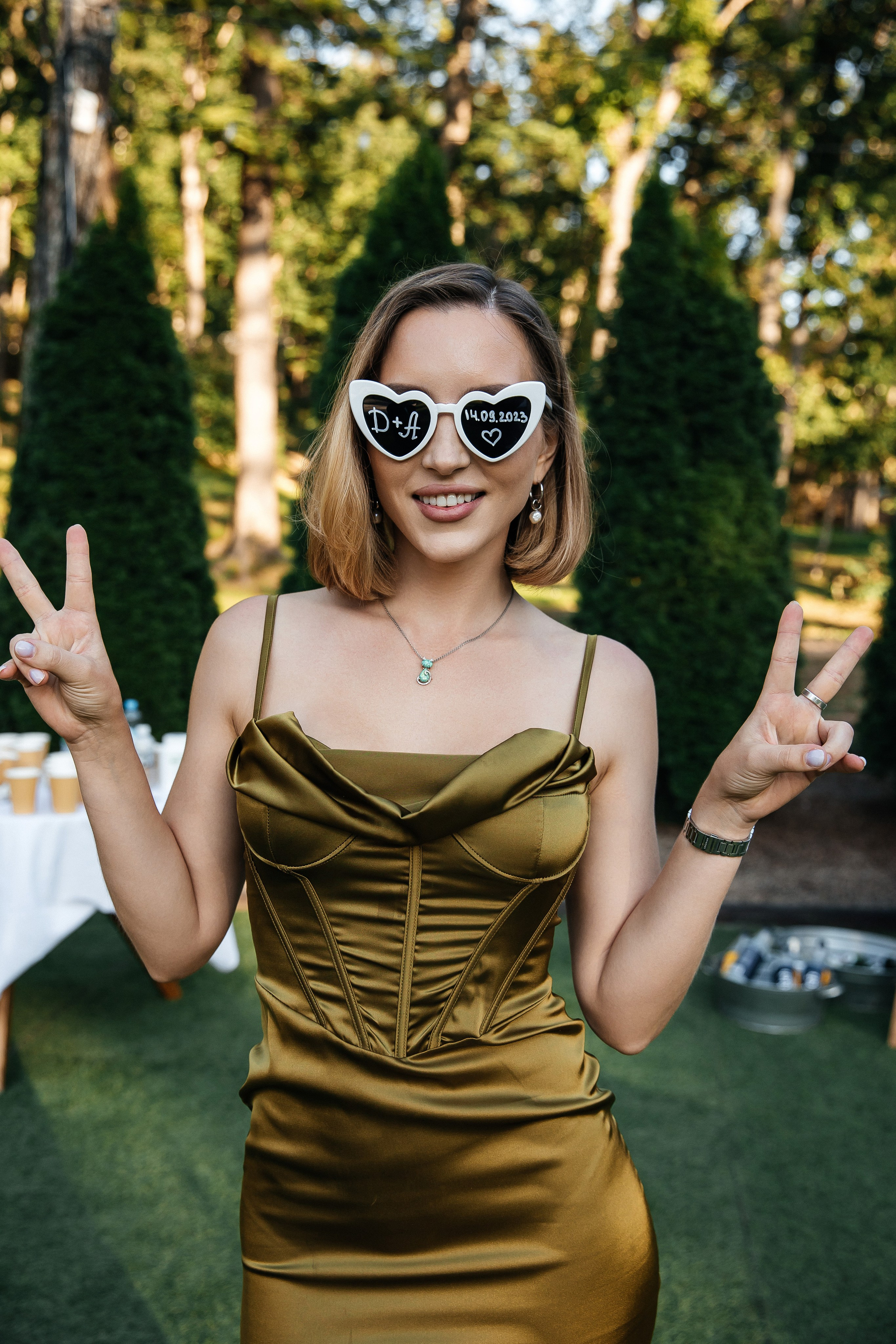 Свадьба на открытом воздухе. Свадебный и семейный фотограф в Москве Олеся Подколзина