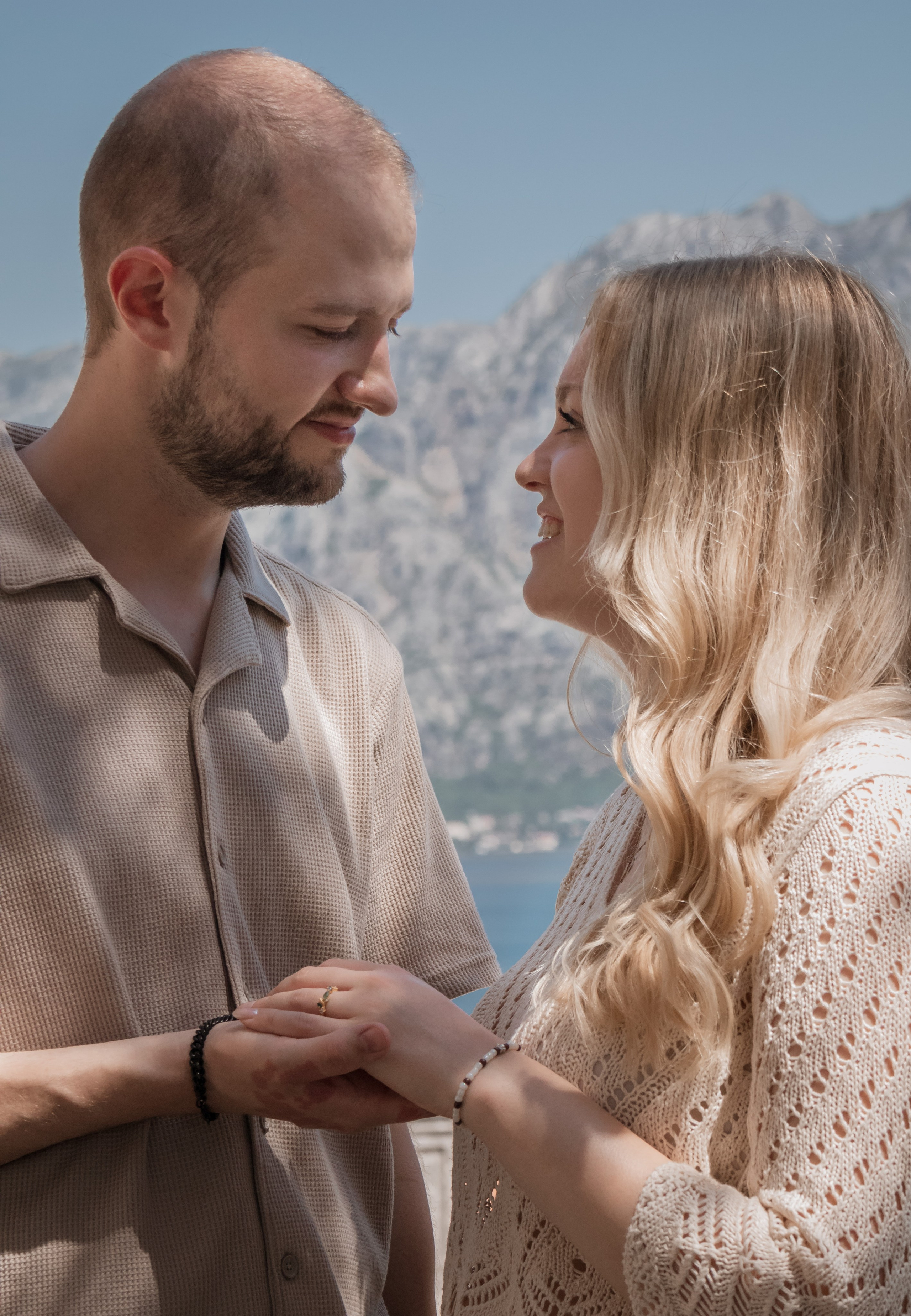 Proposal photosession. Portrait photographer in Tivat Montenegro Katerina Kirsanova