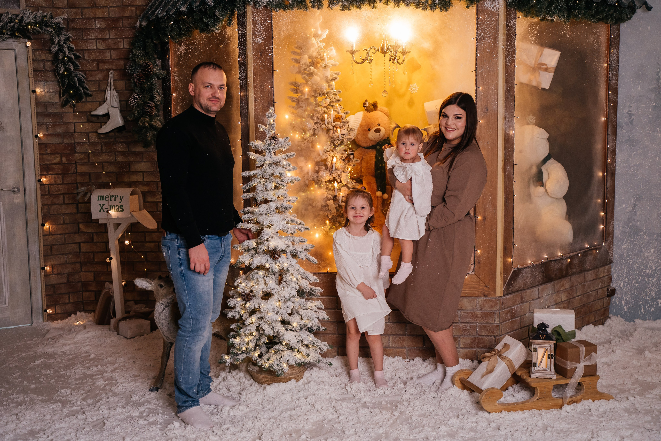 Новогодняя история двух принцесс. Свадебный и семейный фотограф в Новосибирске Синицына Наталья