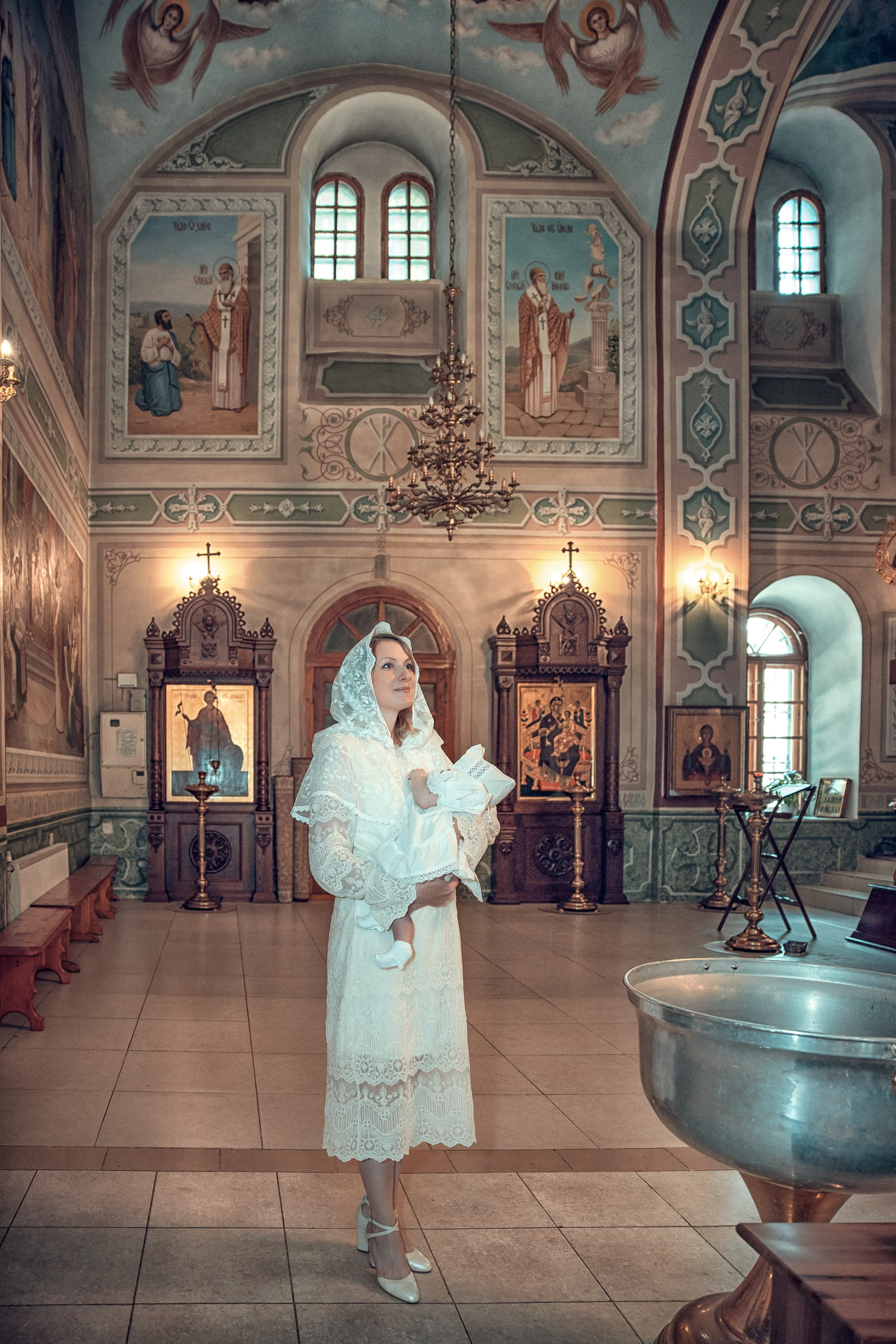 Таинство крещения. Семейный и детский фотограф в Москве Орешина Юлия