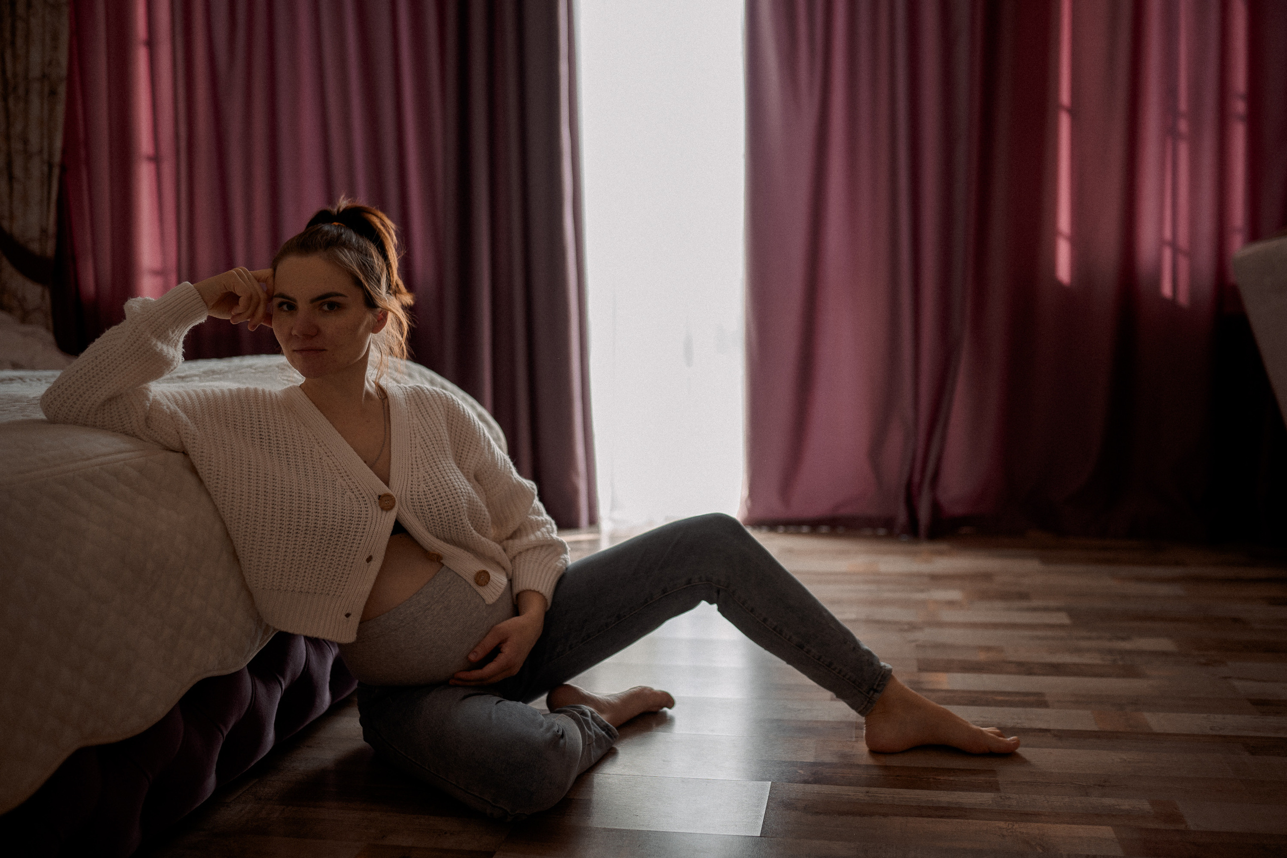 Аня в ожидании второго сына. Семейный и детский фотограф в Краснодаре