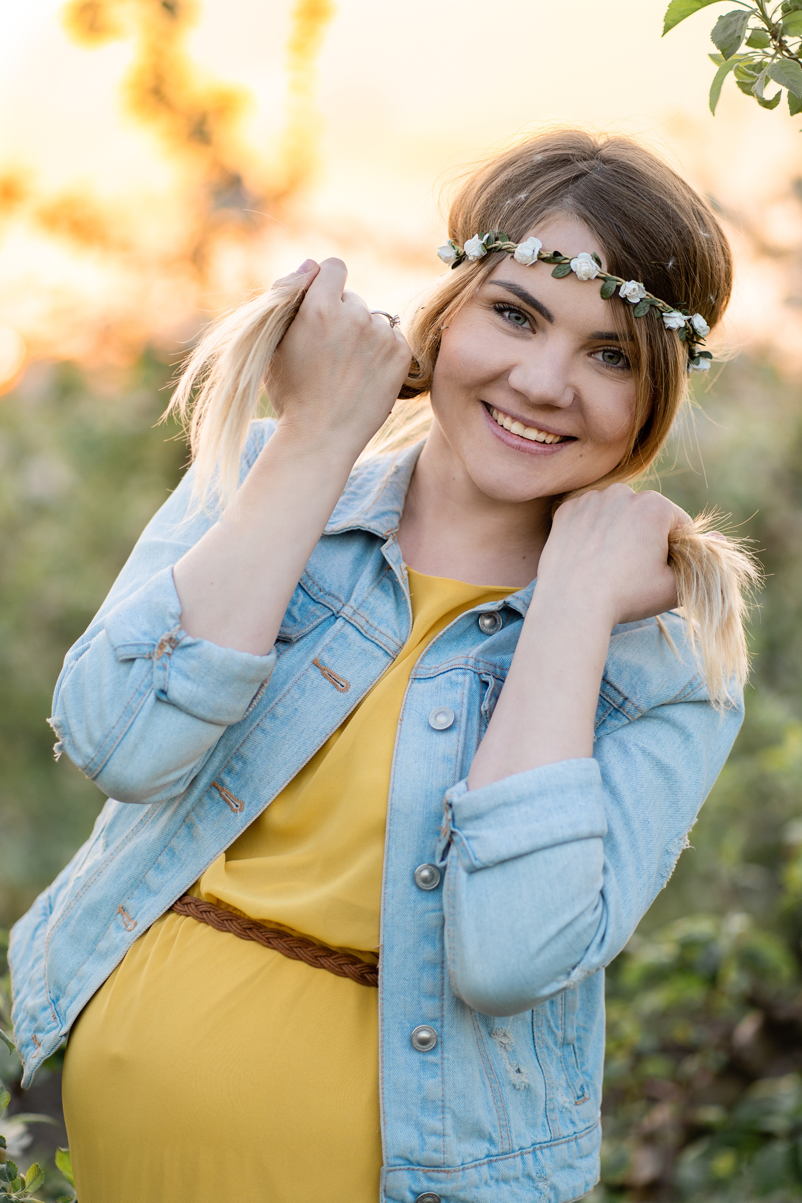 Аня в ожидании сыночка. Семейный и детский фотограф в Краснодаре