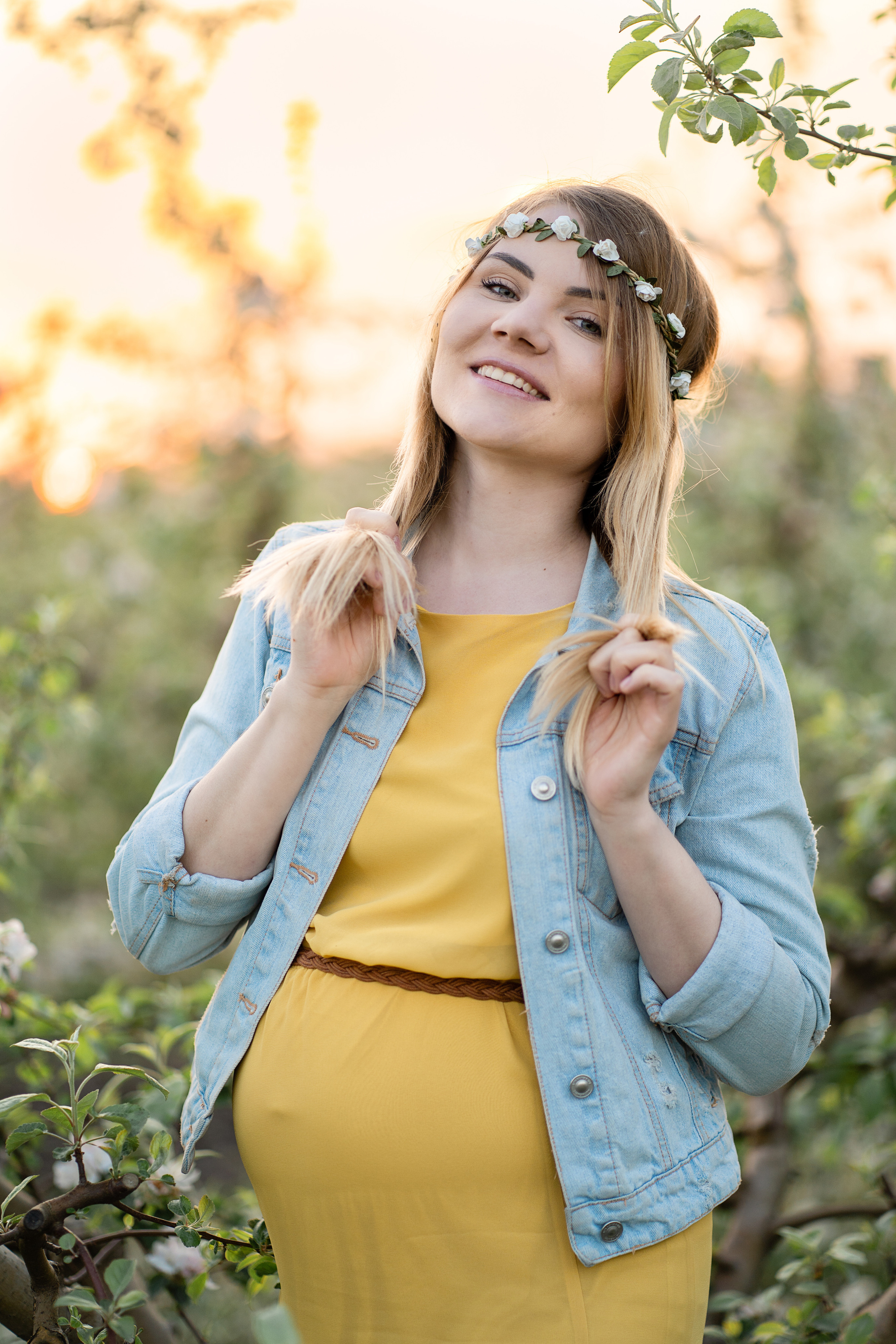Аня в ожидании сыночка. Семейный и детский фотограф в Краснодаре