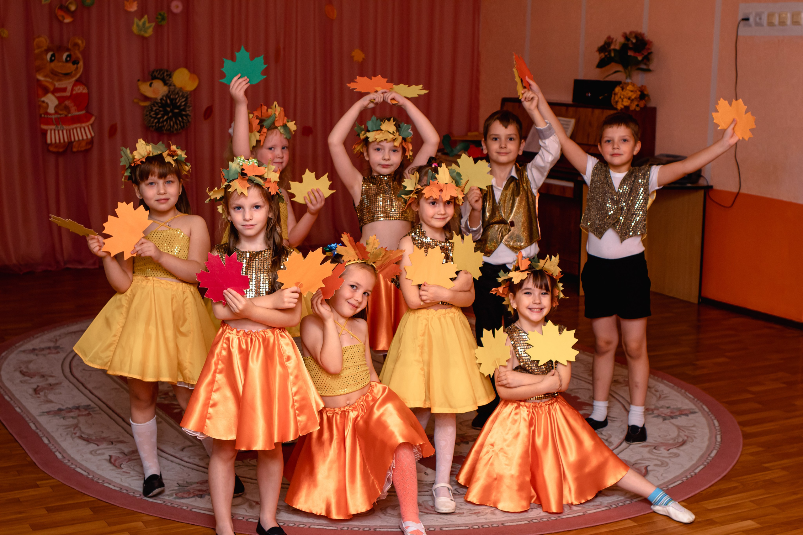 Осенний праздник в детском саду. Маргарита. Семейный фотограф в Минске Приболовец Светлана