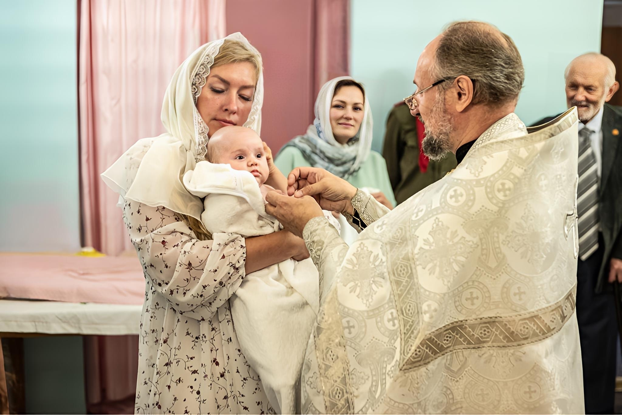 Крещение Анна. Семейный и детский фотограф Москва