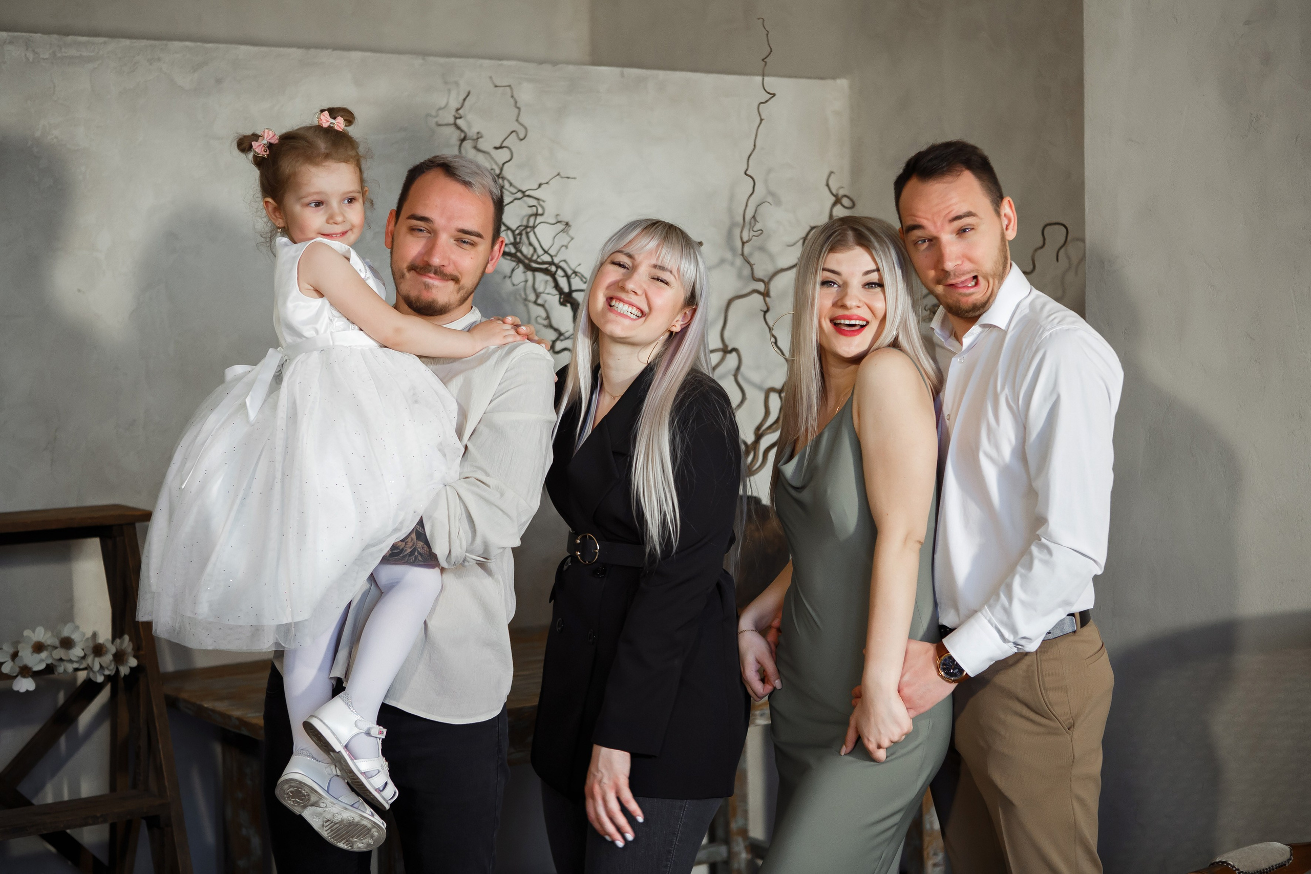 Очень большая семья, личные и парные портреты. Свадебный и портретный Фотограф в Липецке Дмитрий Котюков
