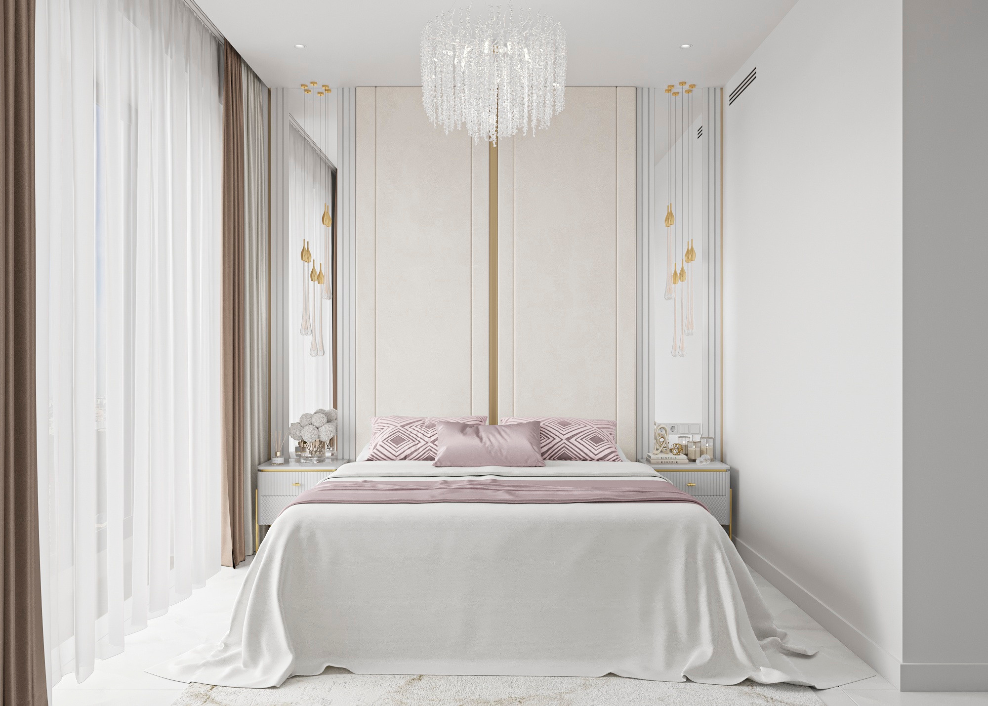 RESIDENCE PRIME PARK 3, MOSCA. Irina Balykina — Interior 3D Visualisation