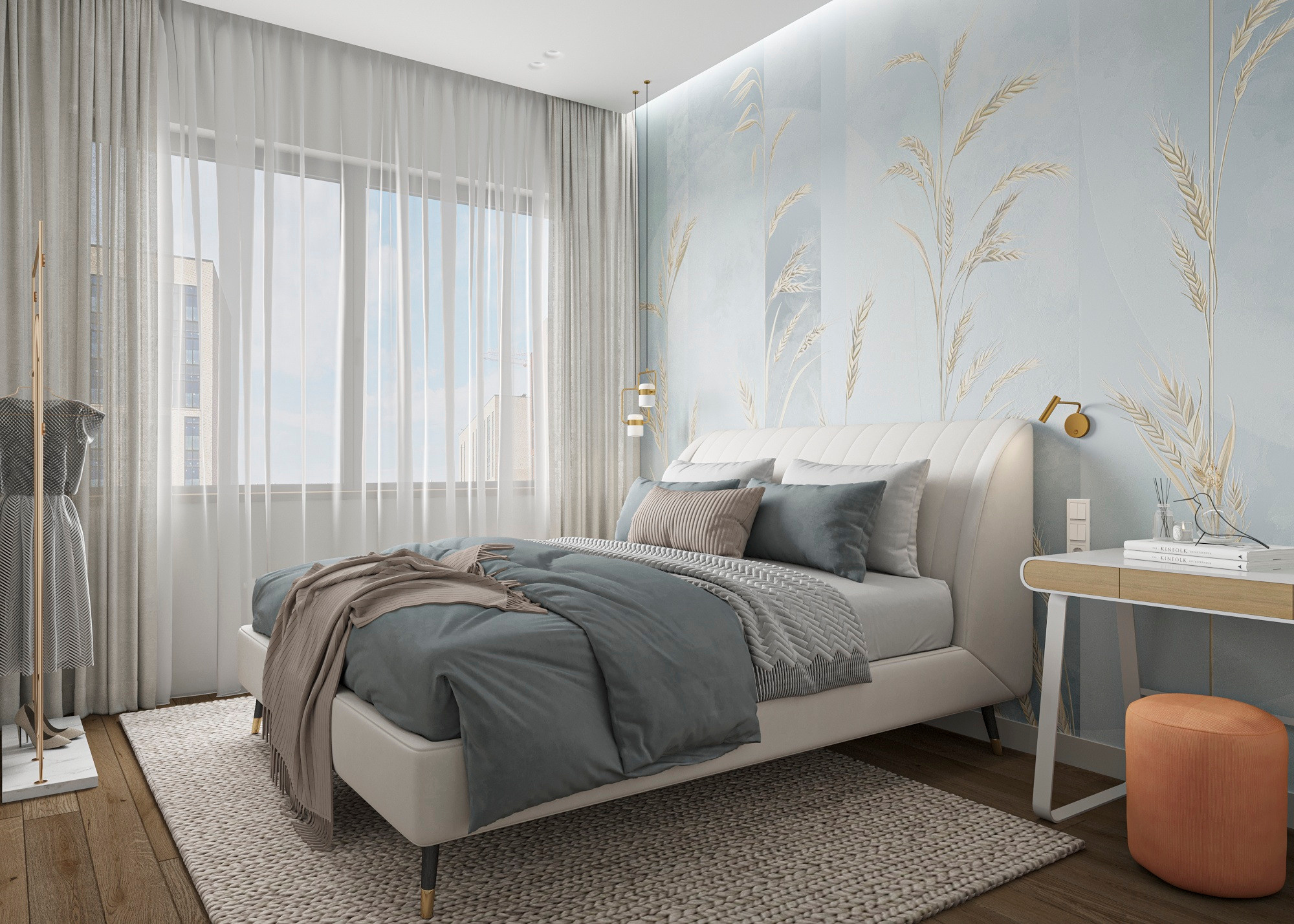 ЖК ЗИЛАРТ 2 (МОСКВА). Irina Balykina — Interior 3D Visualisation