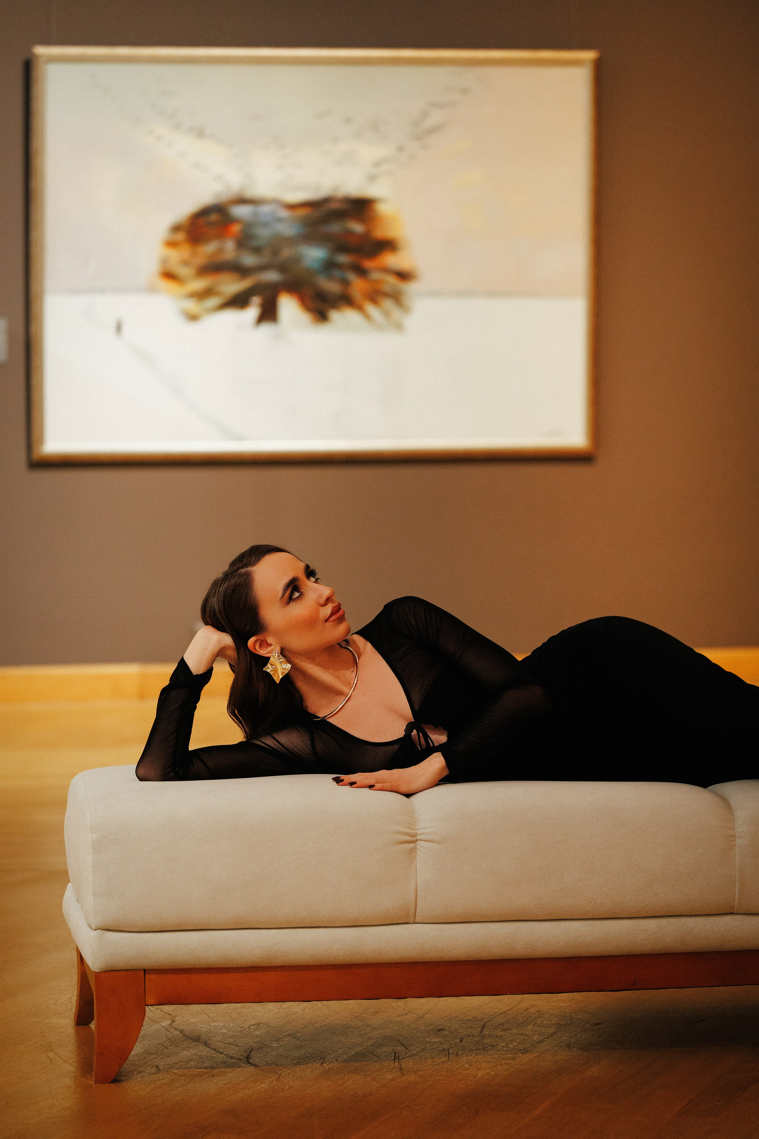 Женский портрет в студии. Фотограф Минск