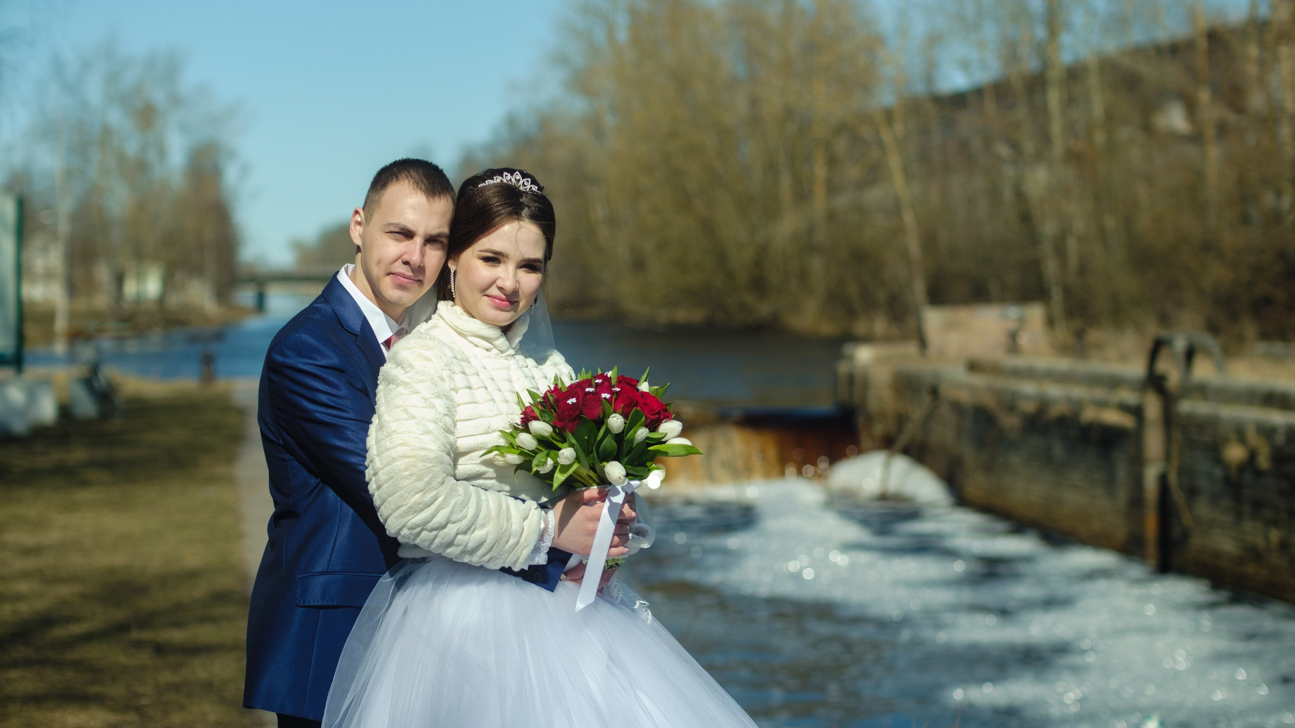 Вадим и Ангелина свадебная фотосессия и банкет. Свадебный и семейный фотограф в г. Волхов Алексей Кочерыжкин