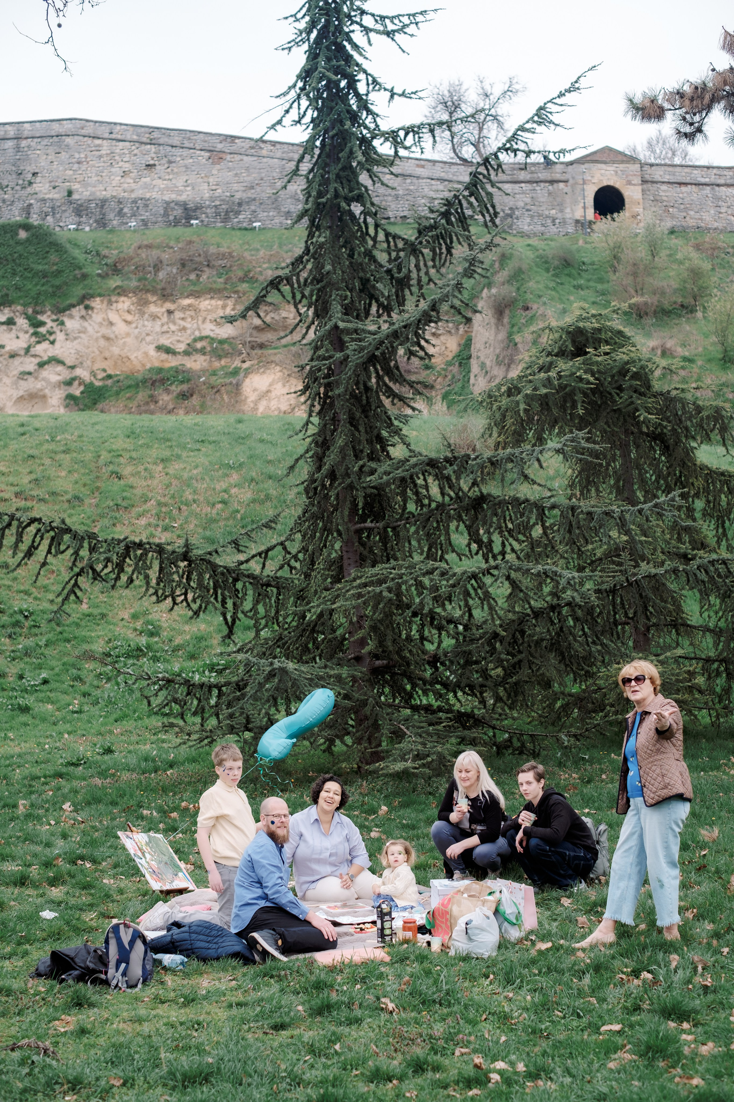 Пикник у Калемегдана. Фотограф в Белграде