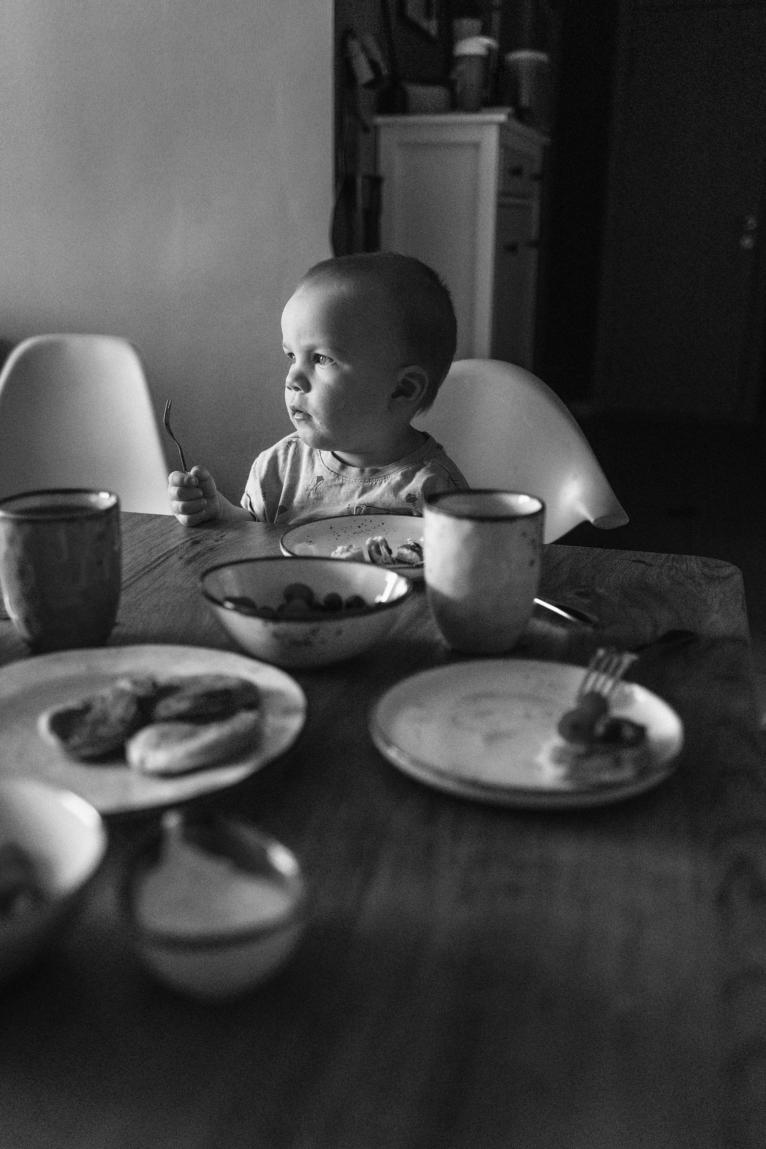 На завтраке!. Семейный фотограф Юлия Клишина