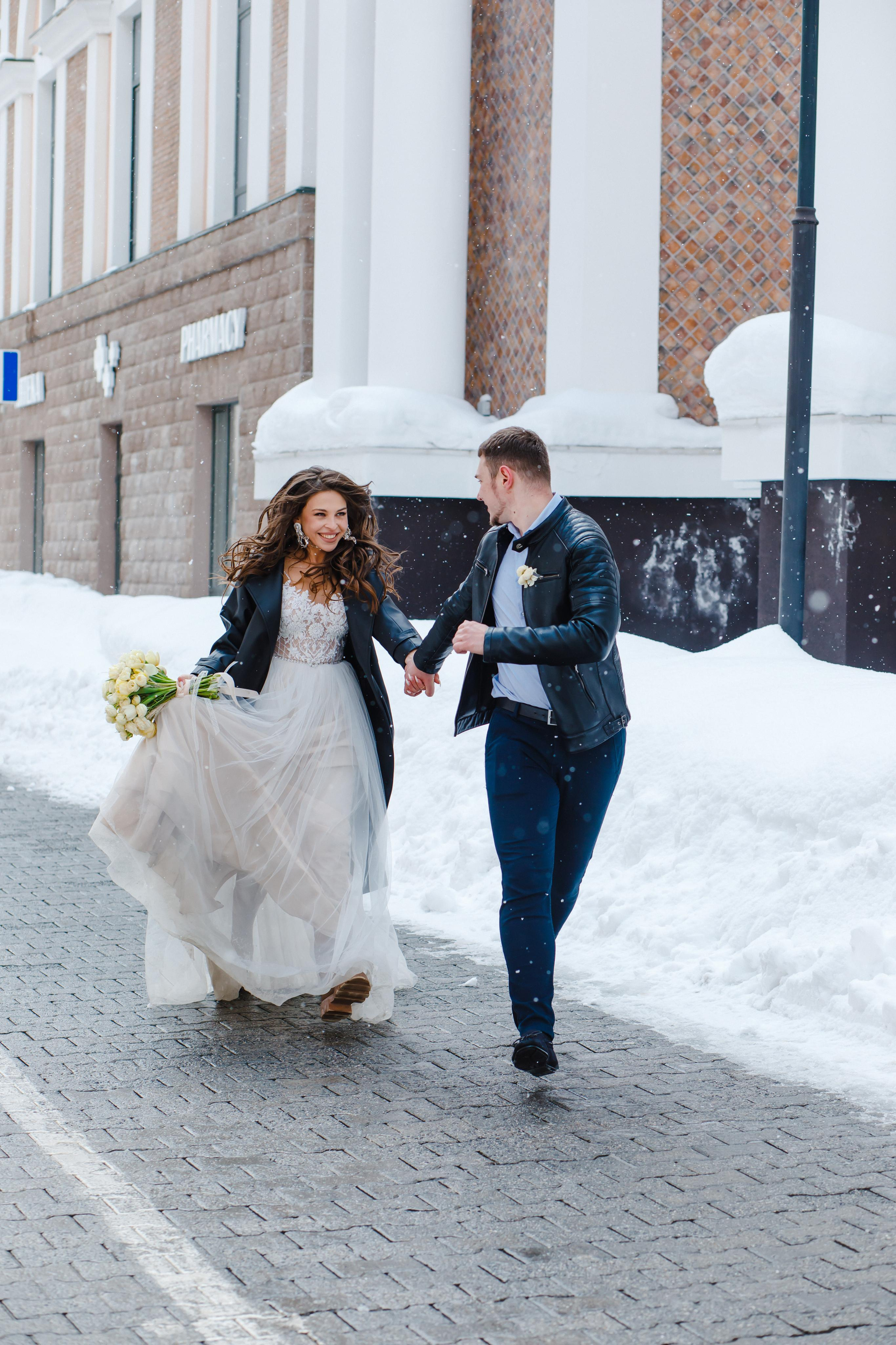 Зимняя свадьба. Свадебный и семейный фотограф в Рязани Саша Крутых