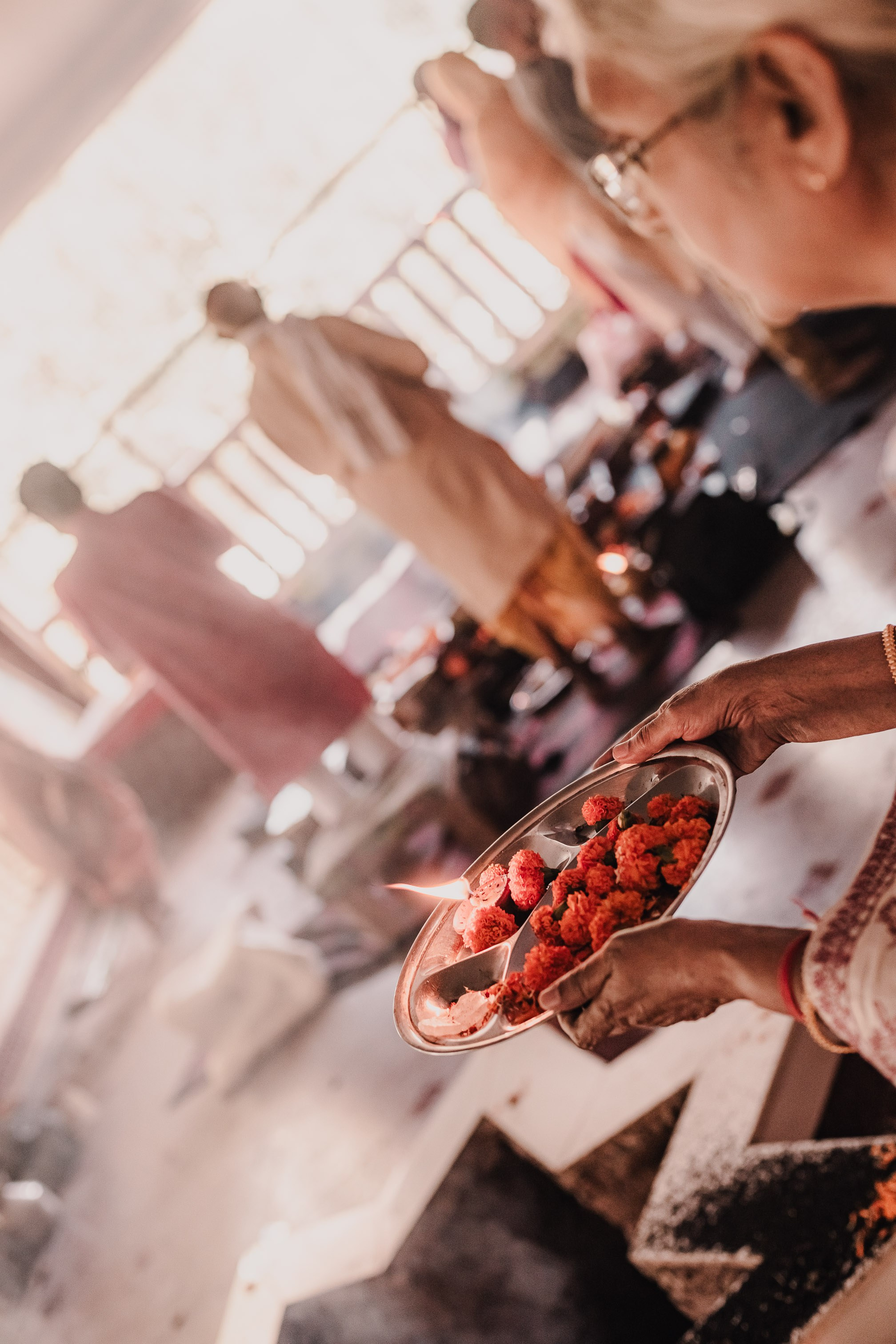 Navaratri yajna at Devraha Baba Ji ashram. Мариам Багдасарян