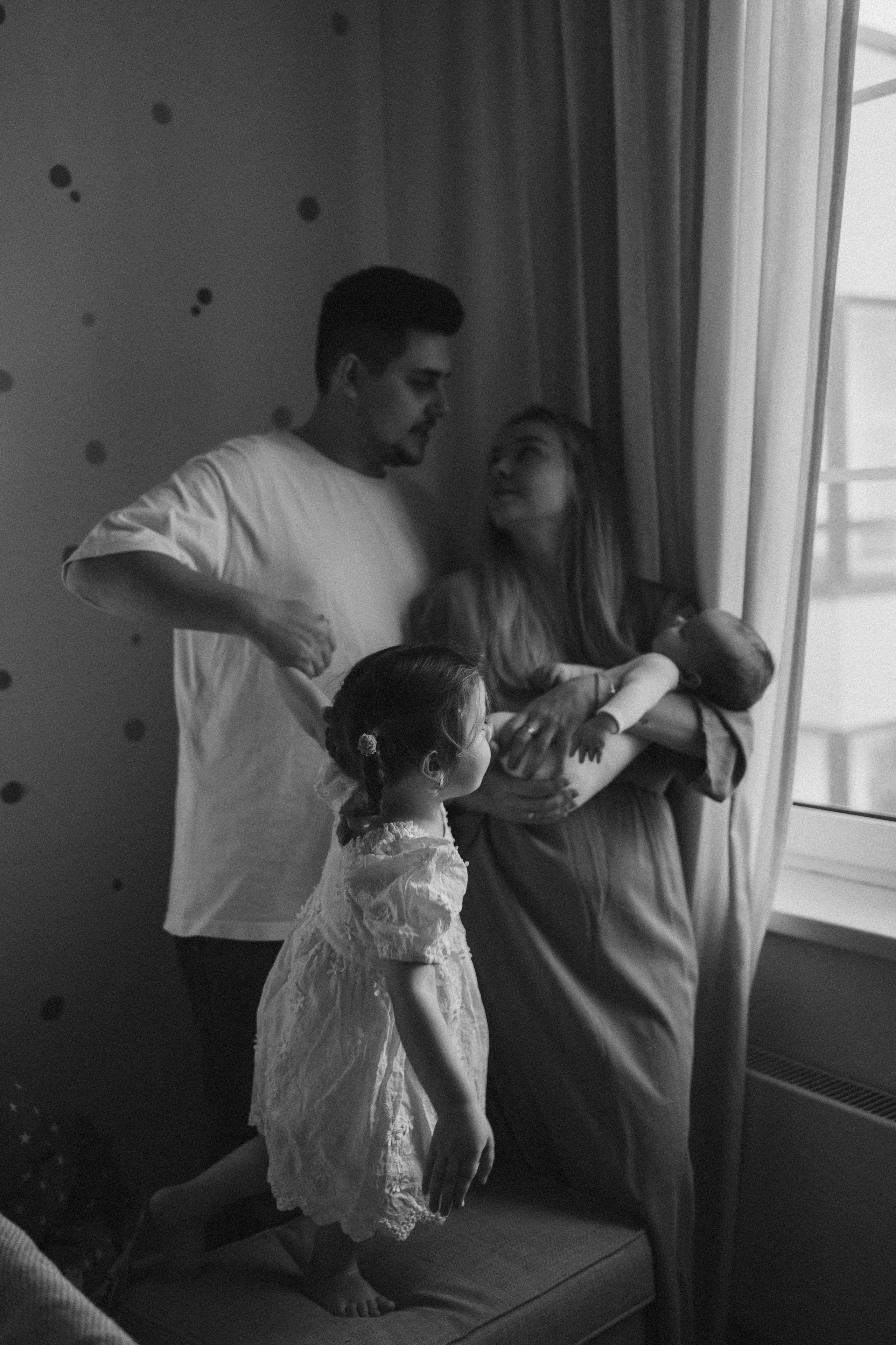 Миша, Маша, Лиза и Костя. Семейный фотограф в Москве Ксения Аганина