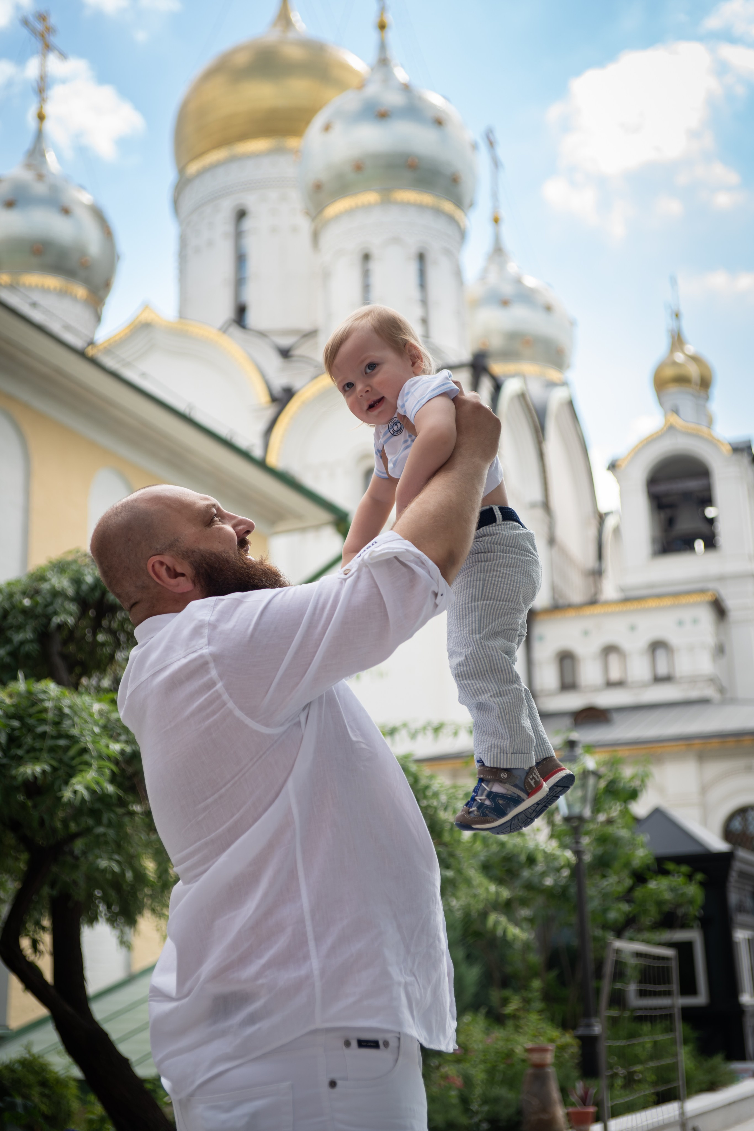 Крещение. Семейный и детский фотограф в Москве Евгения Миронова