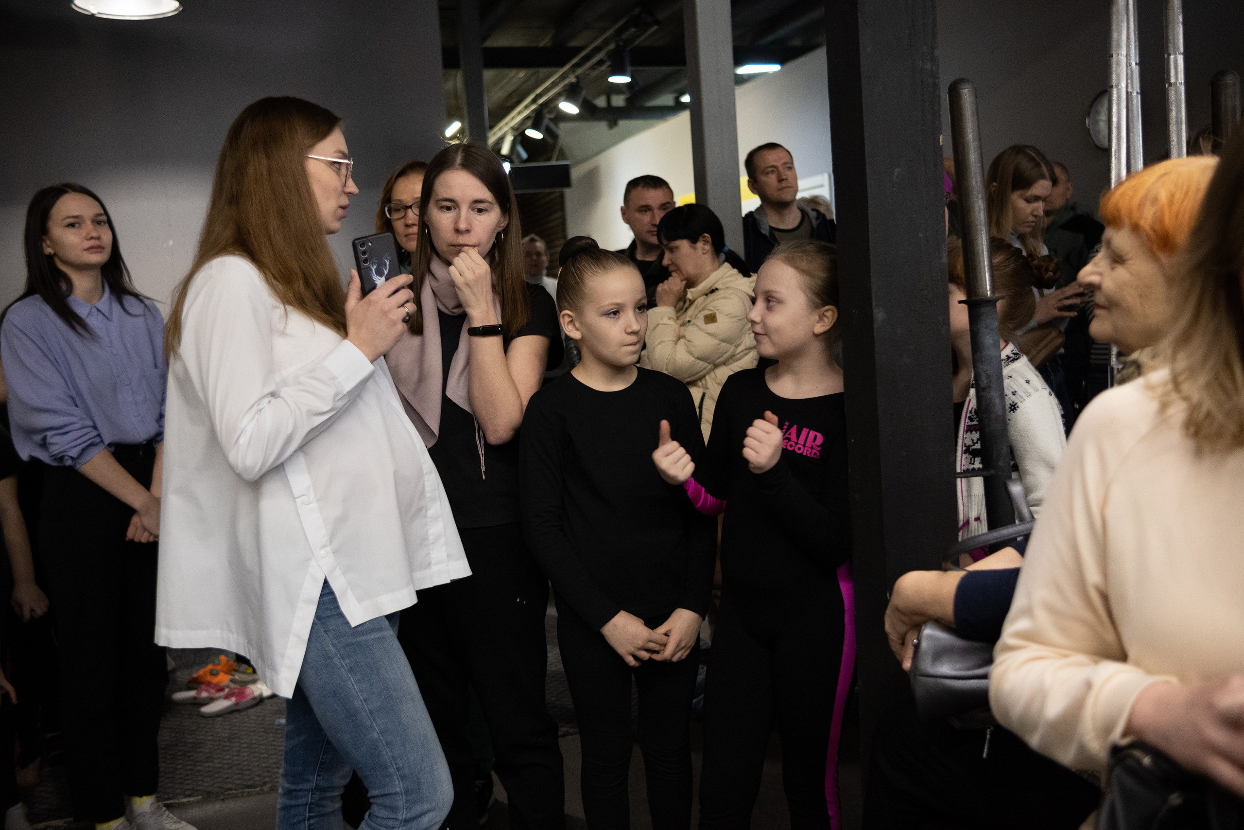 Внутриклубные соревнования по воздушной гимнастике 02.04.23