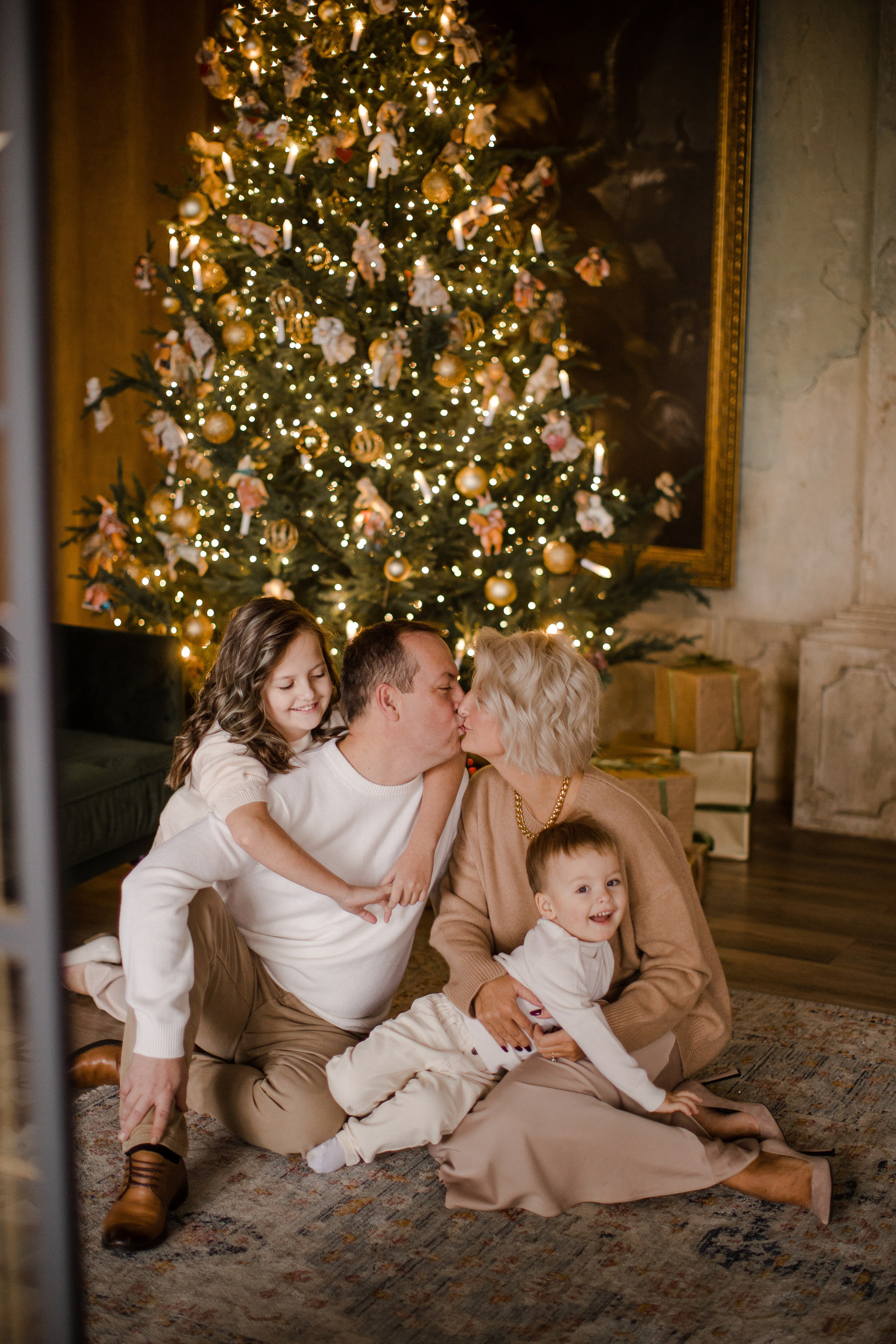 Яна с семьей. Семейный и детский фотограф в Москве Кузьмина Мария